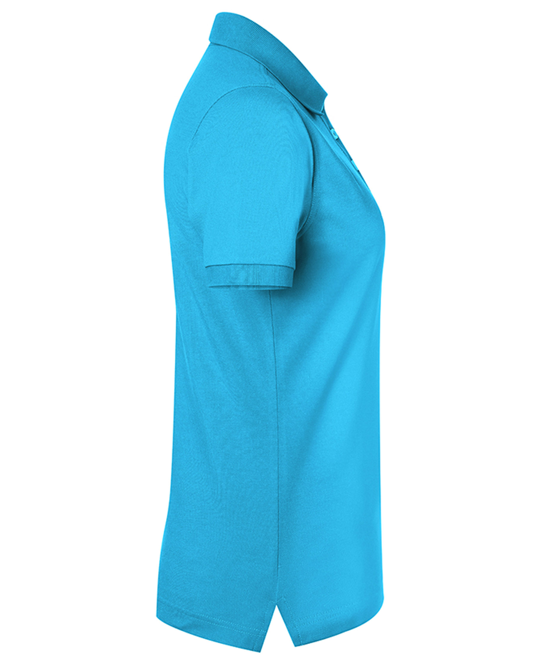 Karlowsky Modern-Flair dame polo t-shirt, Pacific bl&aring;, large image number 4