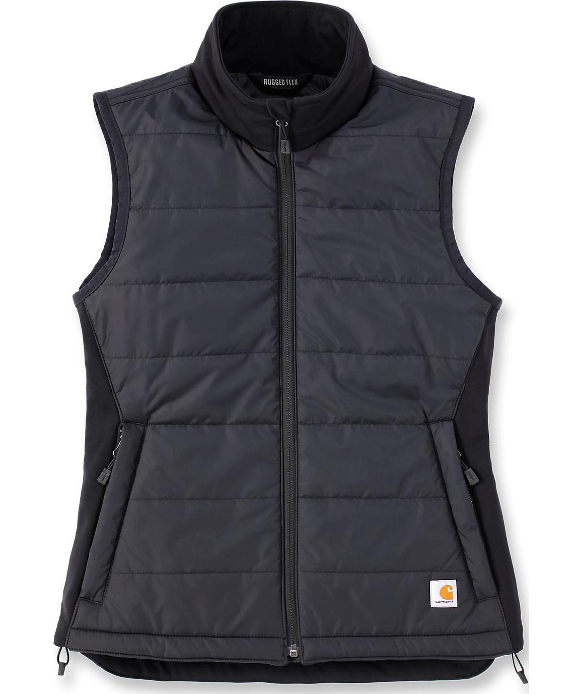 Carhartt vadderad v&auml;st dam, Black