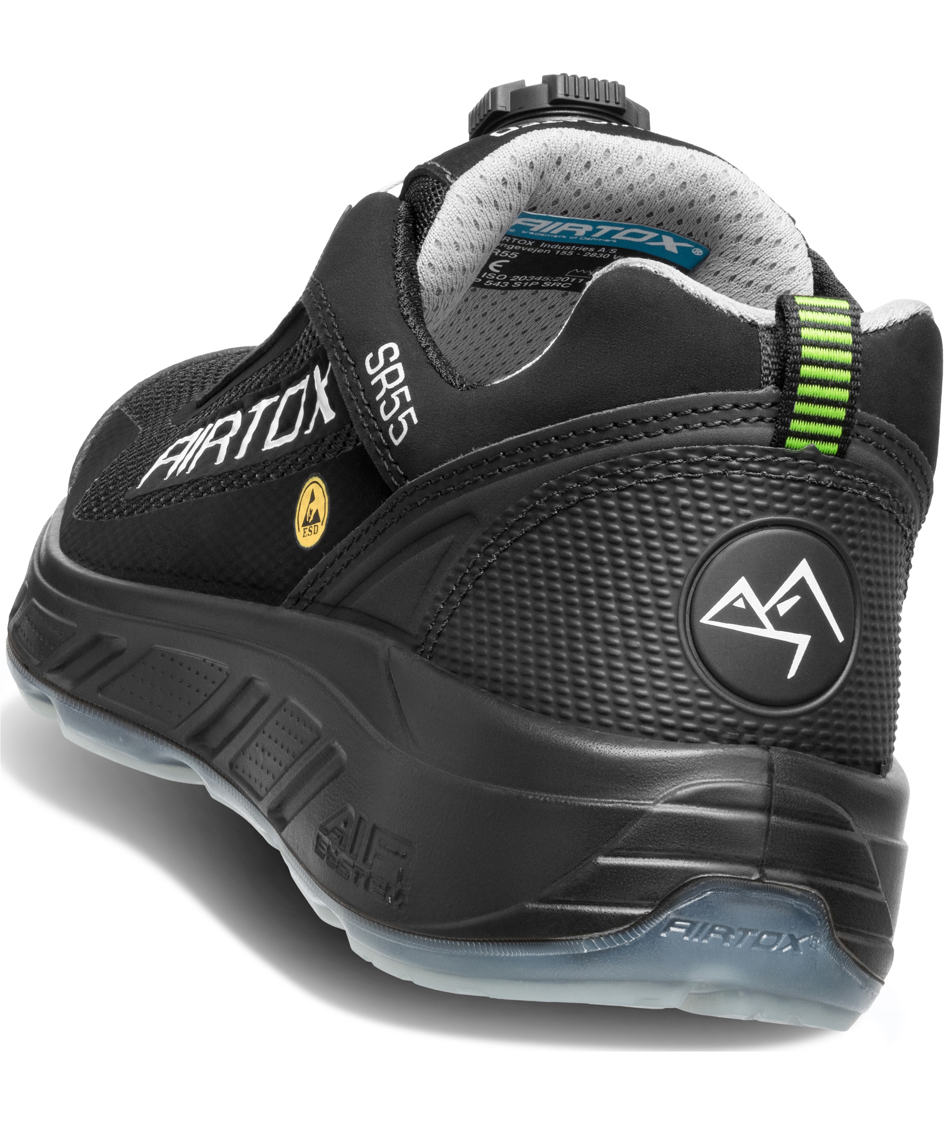 Airtox SR55 skyddsskor S1P, Svart, large image number 5