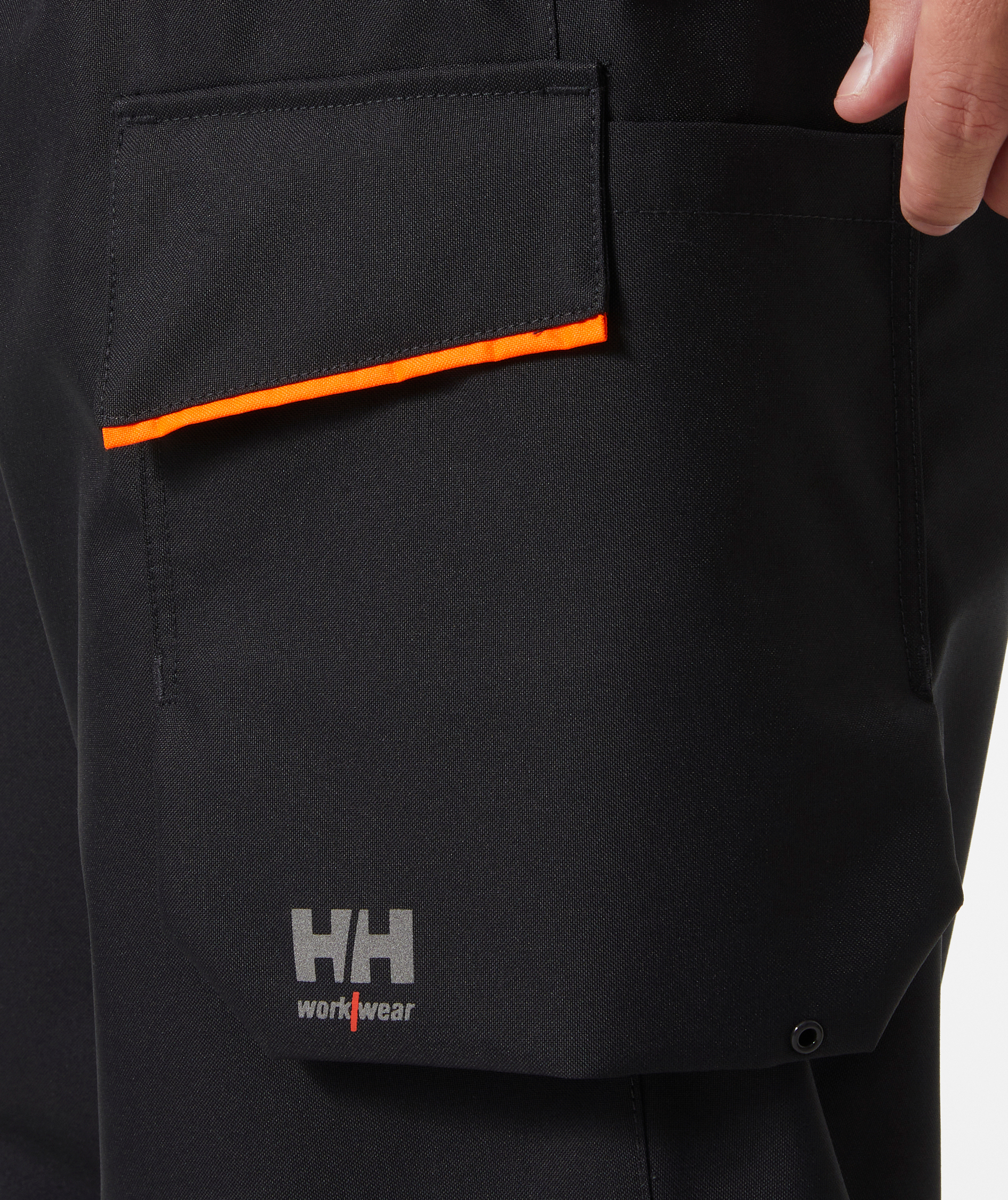 Helly Hansen UC-ME skalbyxa, Varsel Orange/Ebony, large image number 4