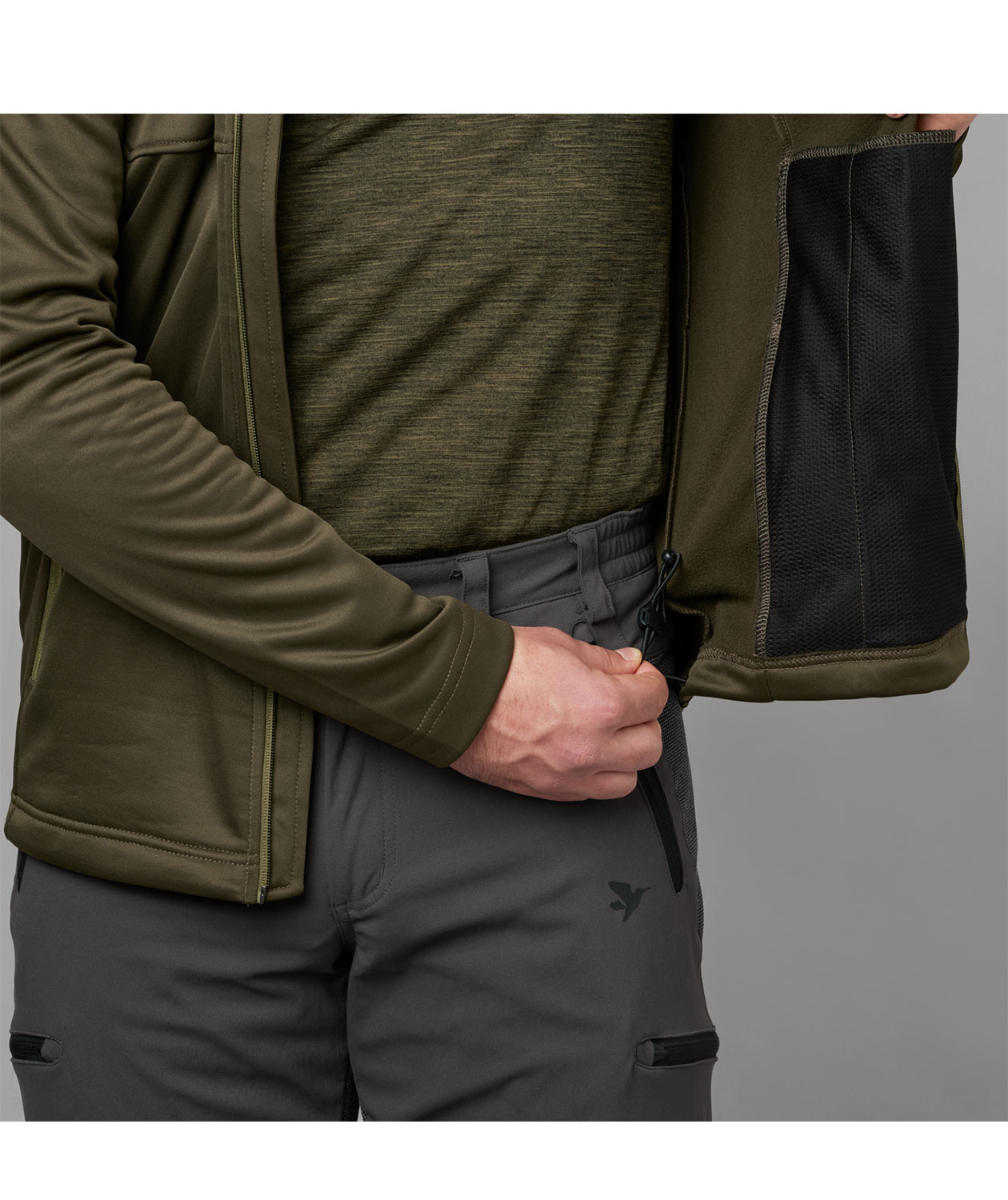 Seeland Elliot fleece jacket, Pine green