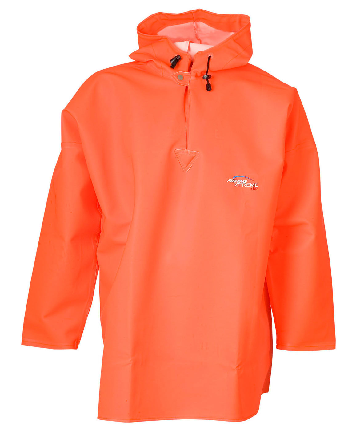 ELKA Fishing Extreme PVC Heavy regn-busseronne, Hi-vis Orange