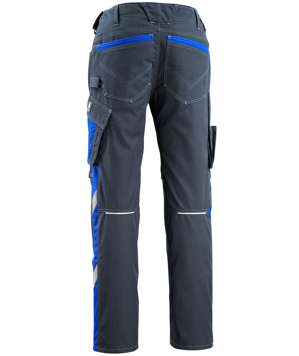 Mascot Unique Mannheim work trousers, light, Dark Marine/Cobalt Blue, large image number 2