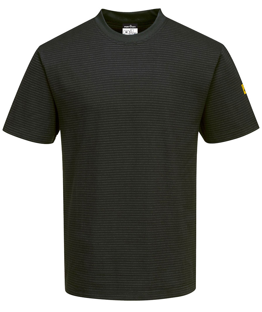 Portwest ESD T-Shirt, Schwarz