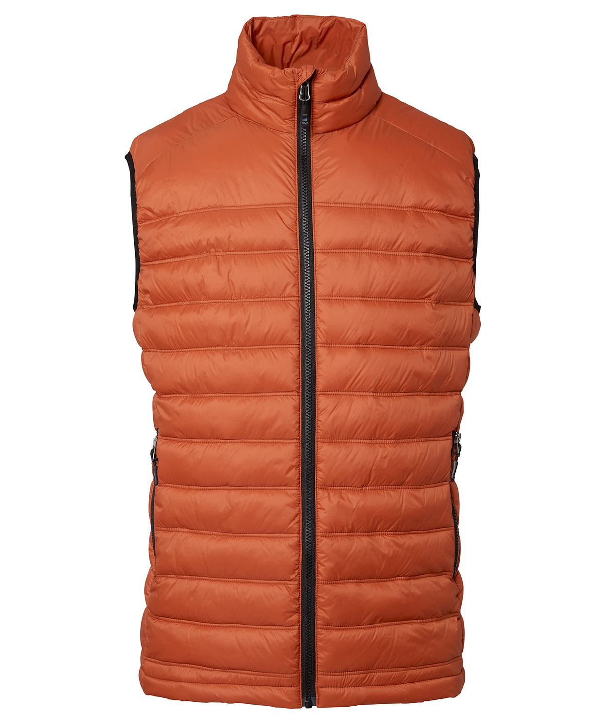 South West Alve quiltet vest, Dark-orange