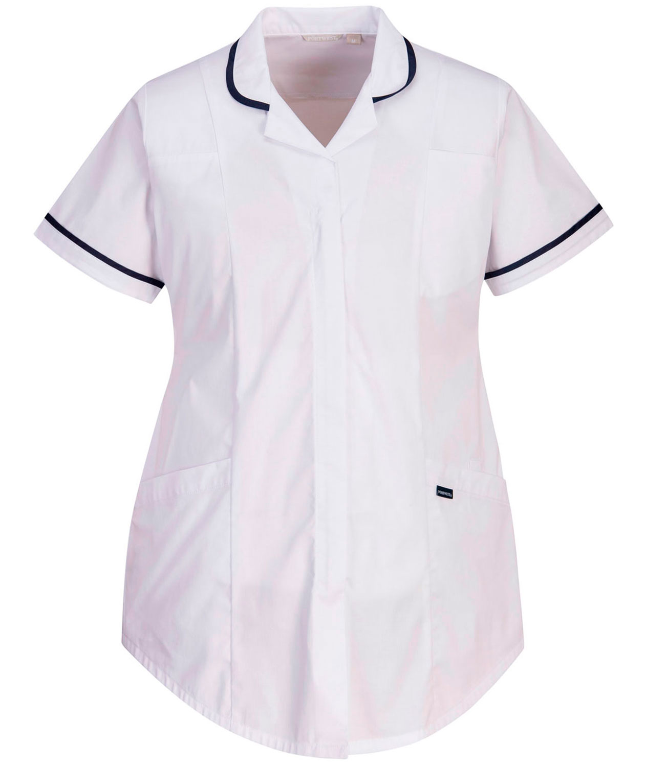 Portwest Schwangerschaftsshirt Tunika mit Stretch, Wei&szlig;