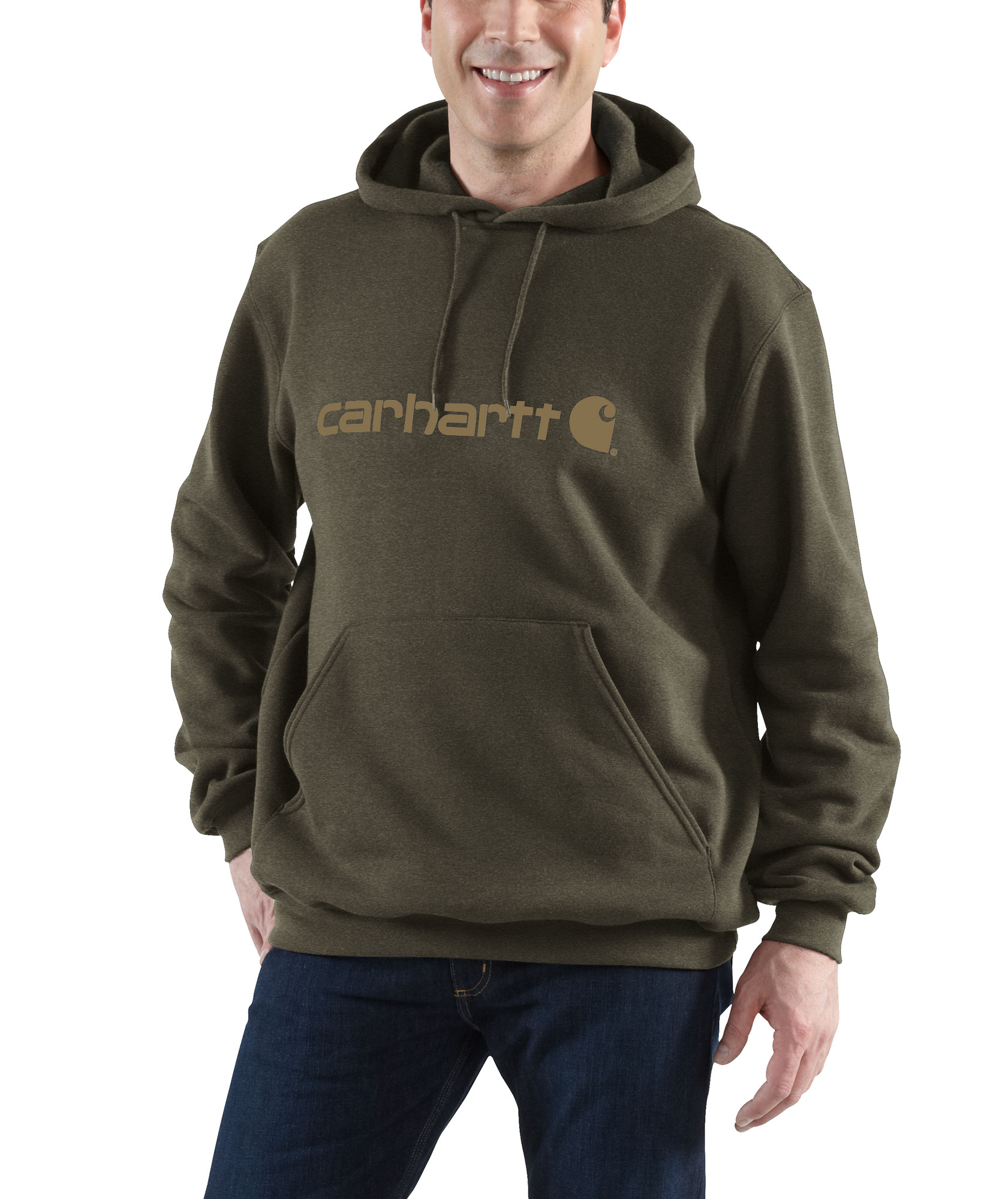 Carhartt Marquette Logo h&aelig;ttetr&oslash;je Midweight