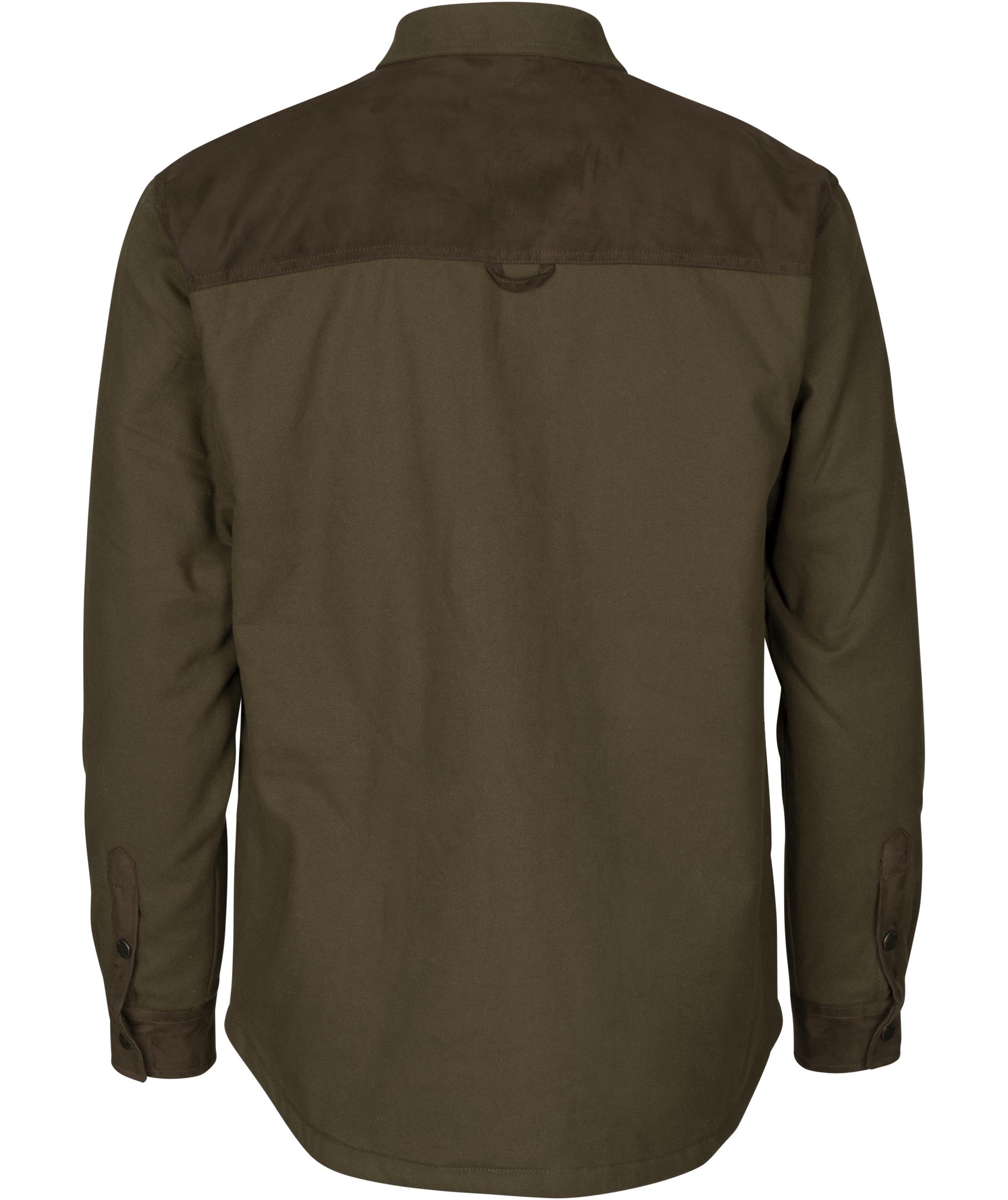 Seeland Vancouver flanell overshirt, Pine green, large image number 2