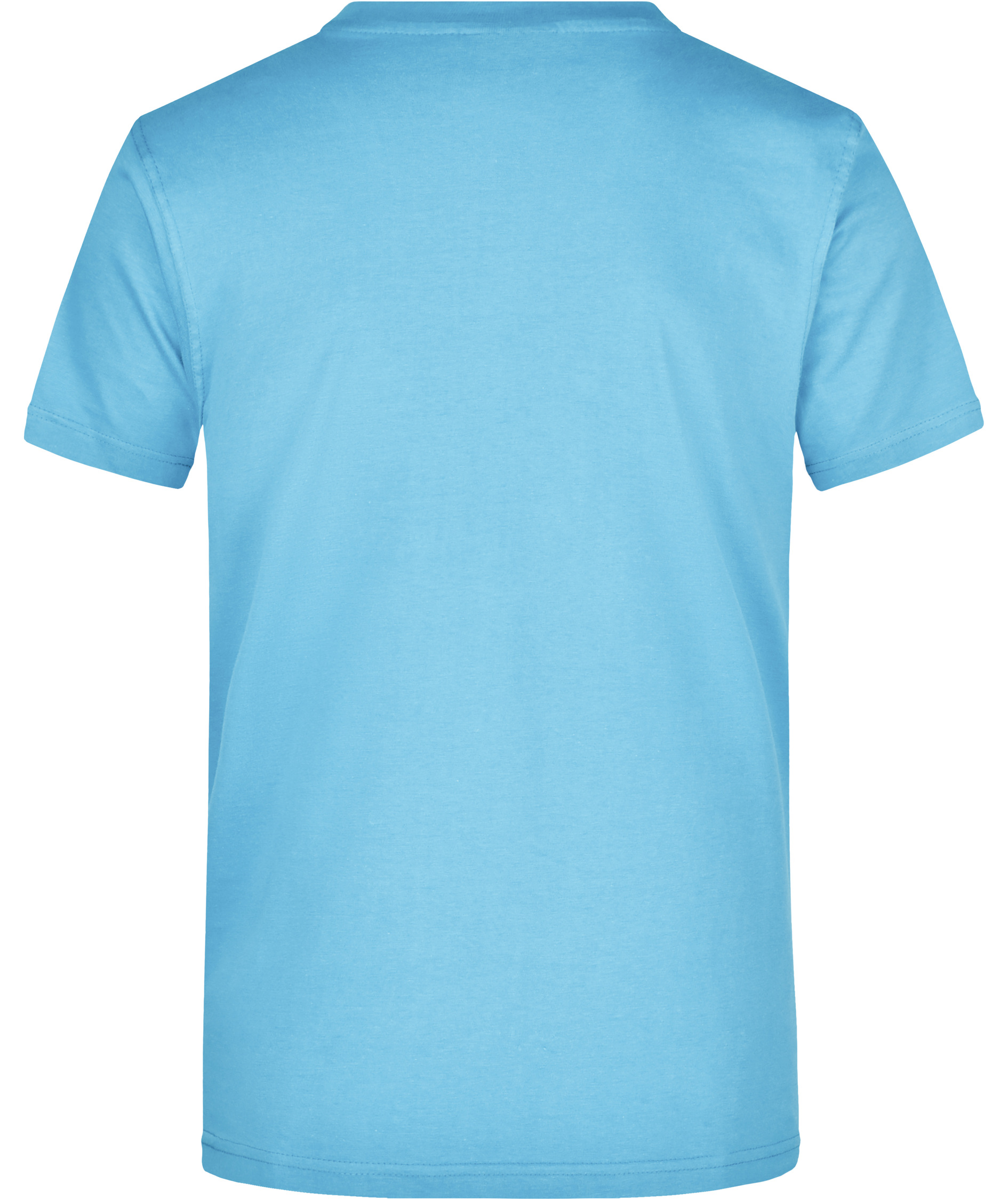 James & Nicholson T-Shirt Round-T Heavy, Sky Blue