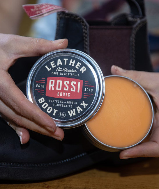 Rossi 80g All Weather boot wax, Transparent