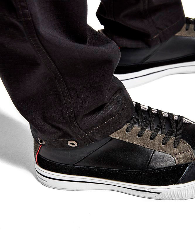 Bl&aring;kl&auml;der Unite work trousers, Black/Red, large image number 6