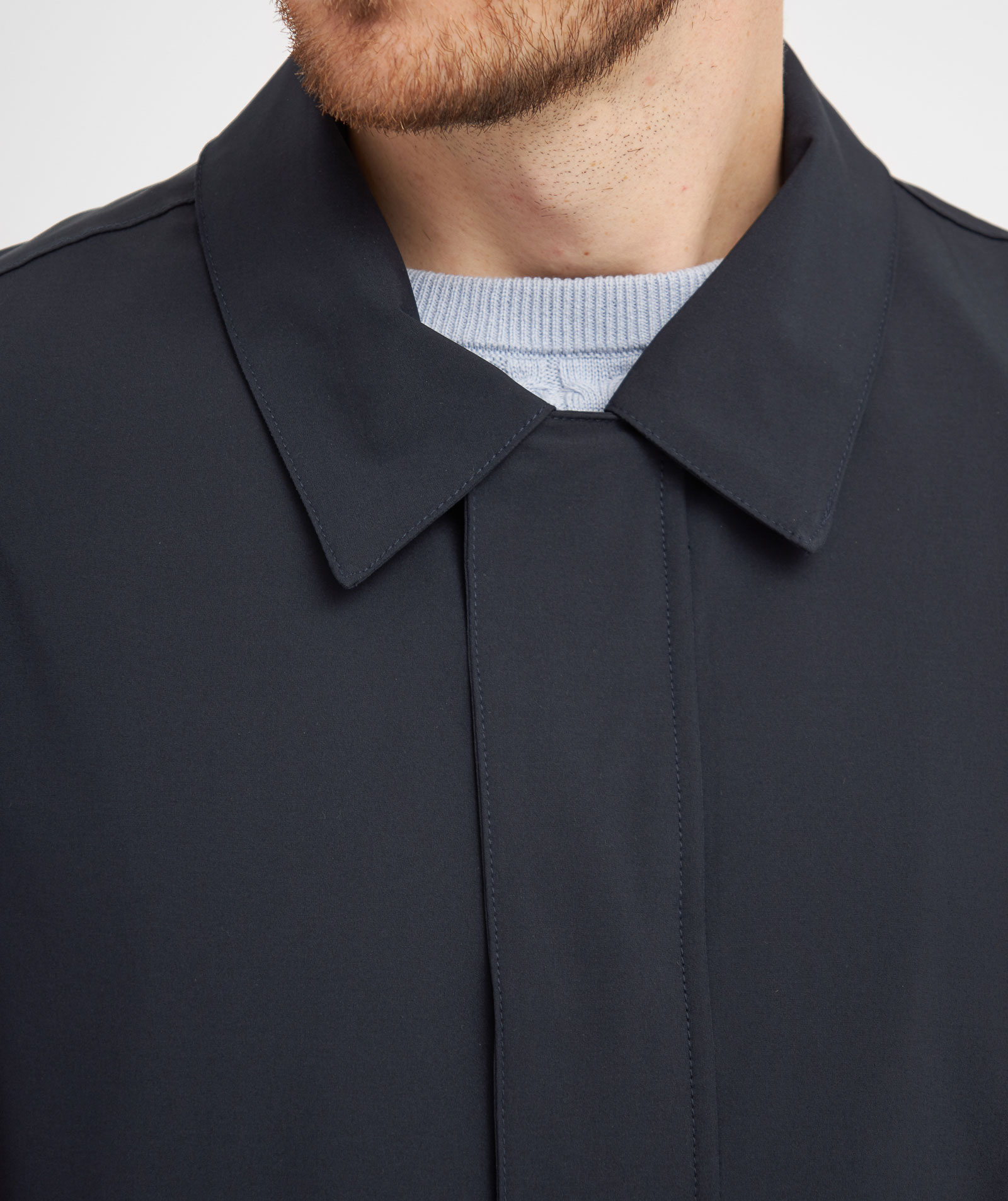 Clipper Inverness l&aring;ng jacka, Navy Night Sky, large image number 3