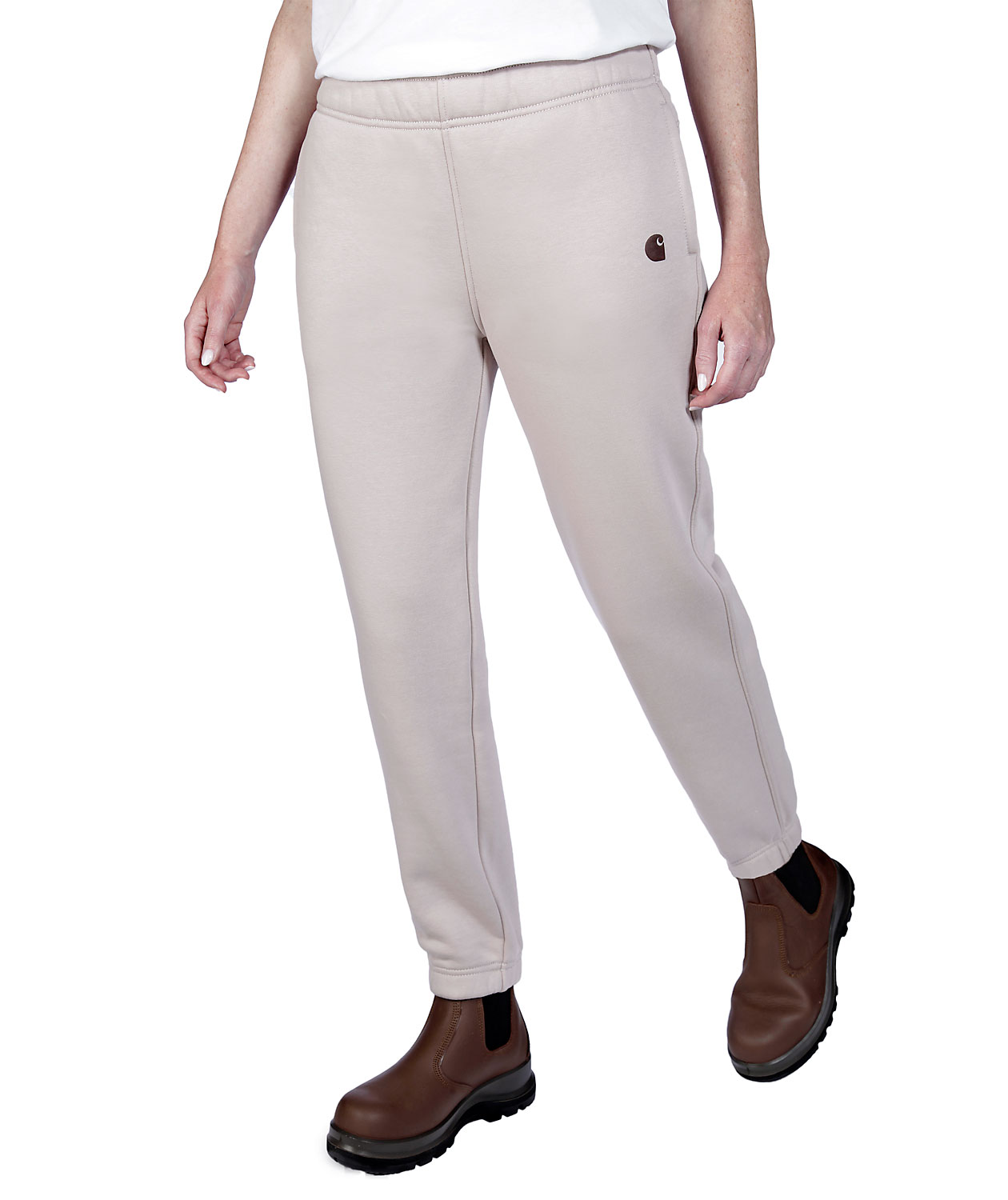 Carhartt sweatpants dam, Mink