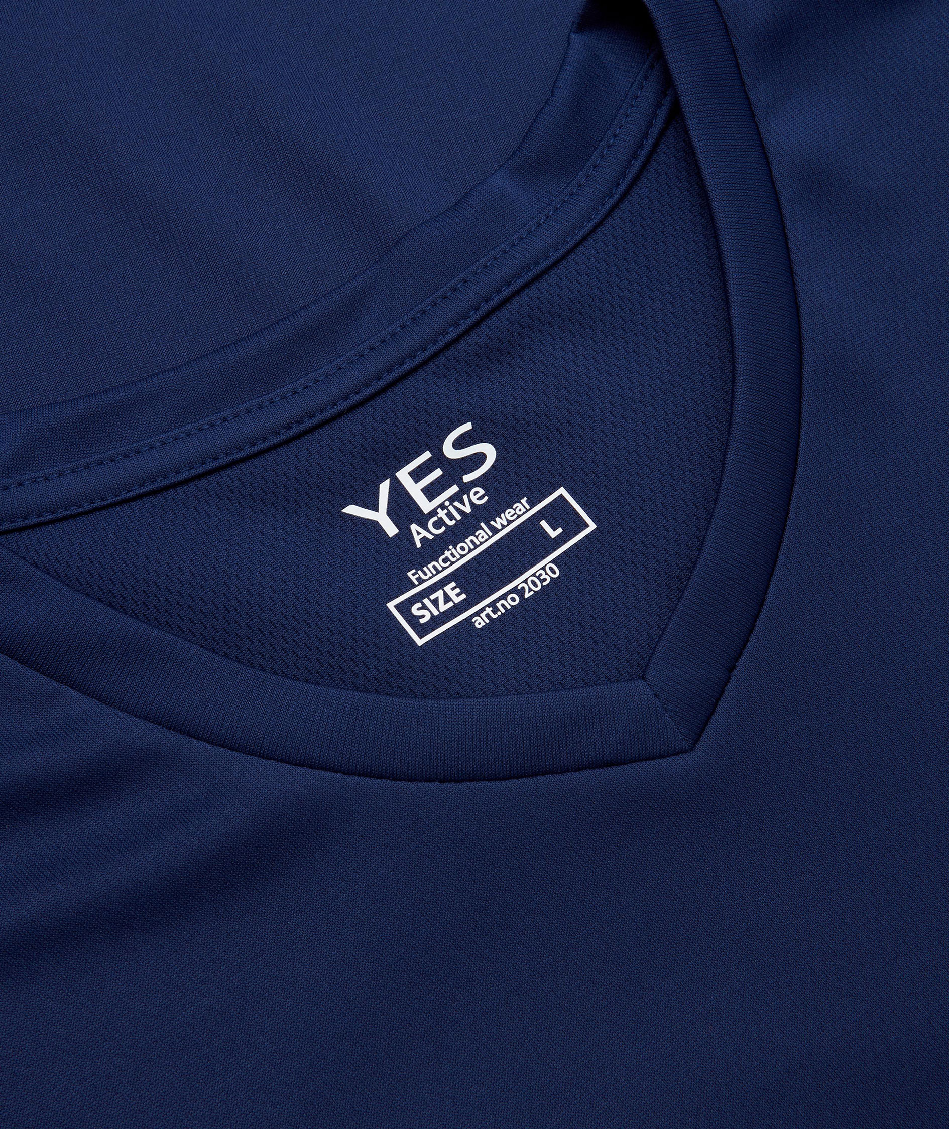 ID Yes Active T-shirt, M&ouml;rk kungsbl&aring;, large image number 3