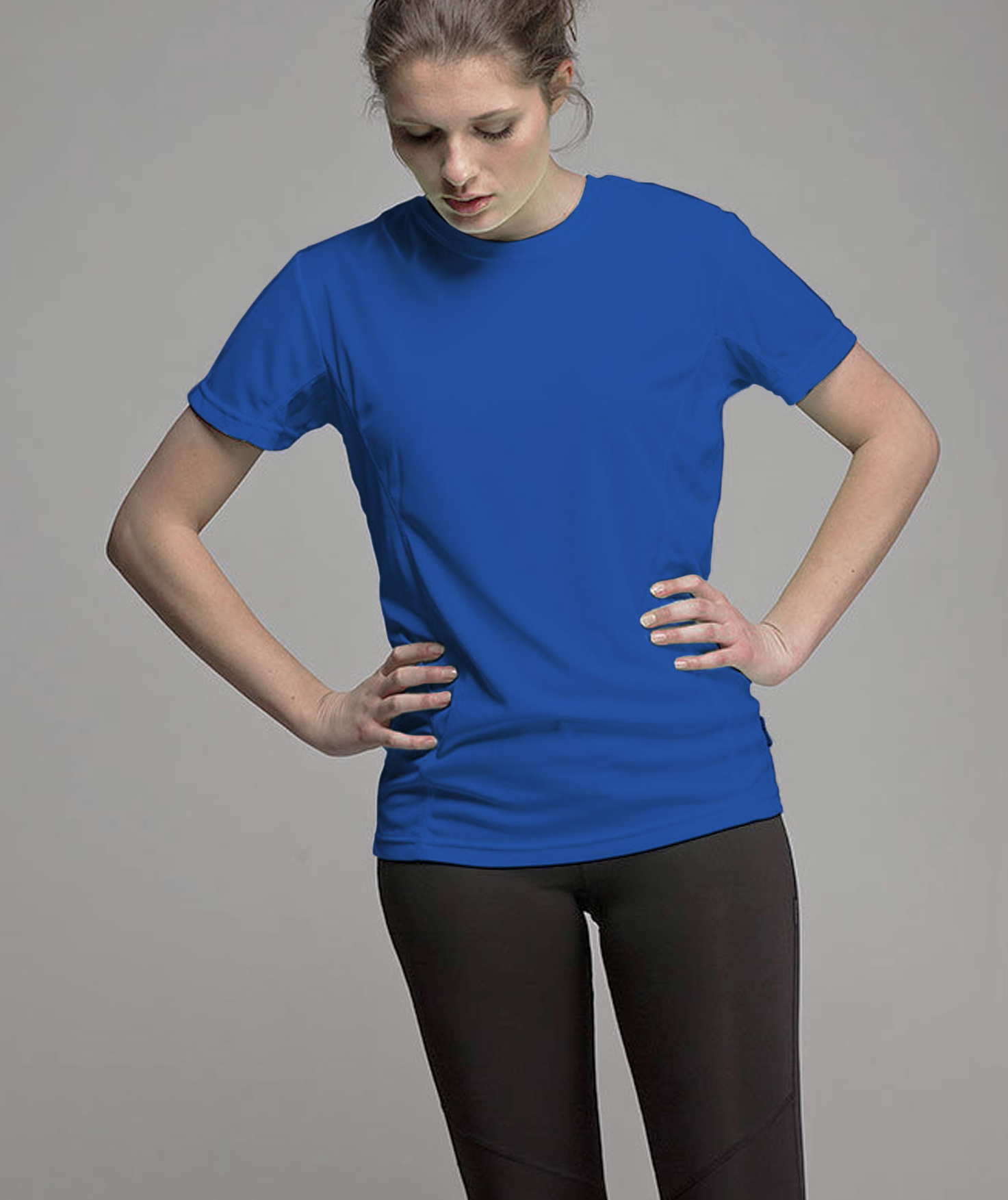 Pitch Stone Performance T-shirt dam, Azure
