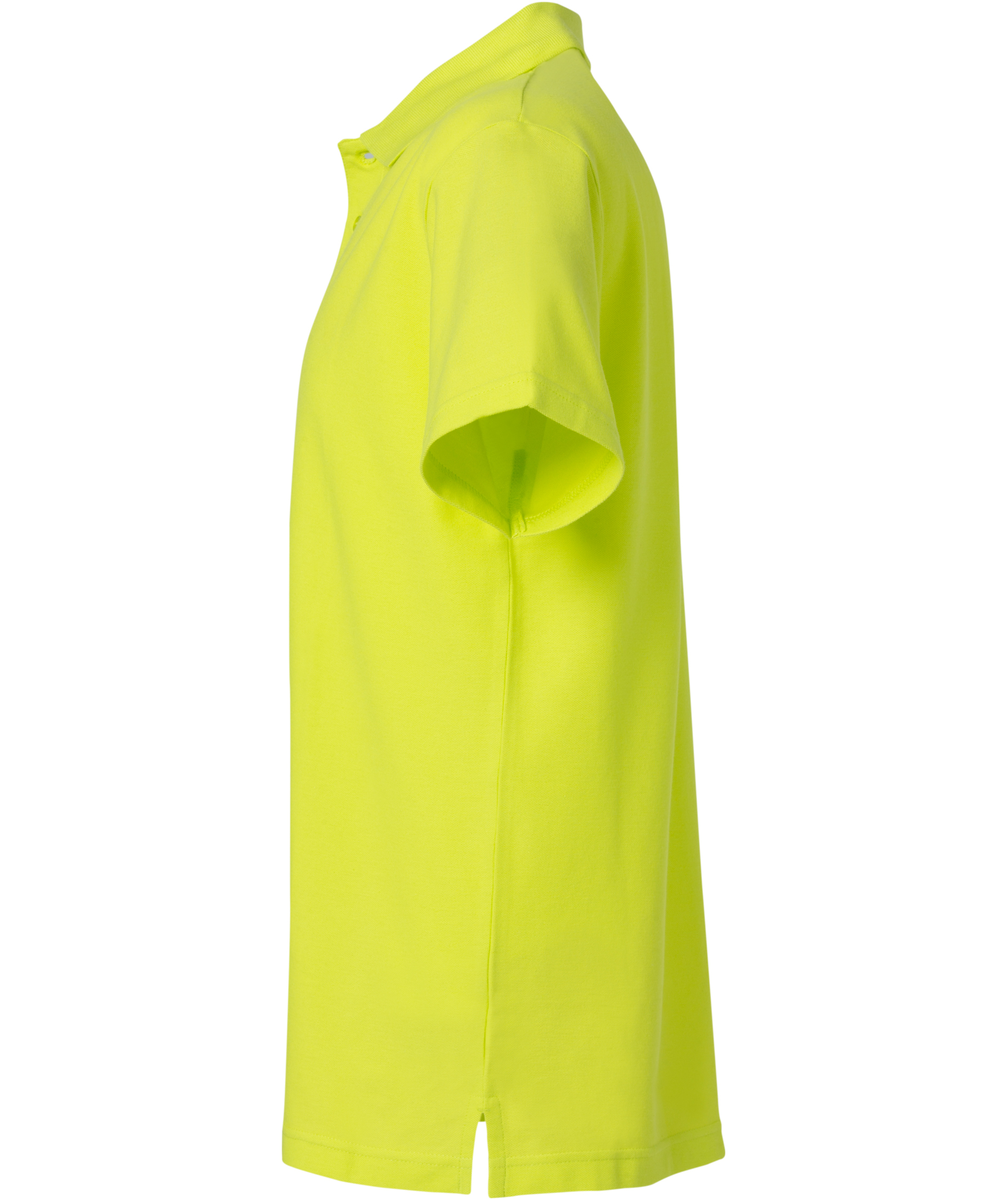 Clique Basic polo shirt, Visibility Green, large image number 3