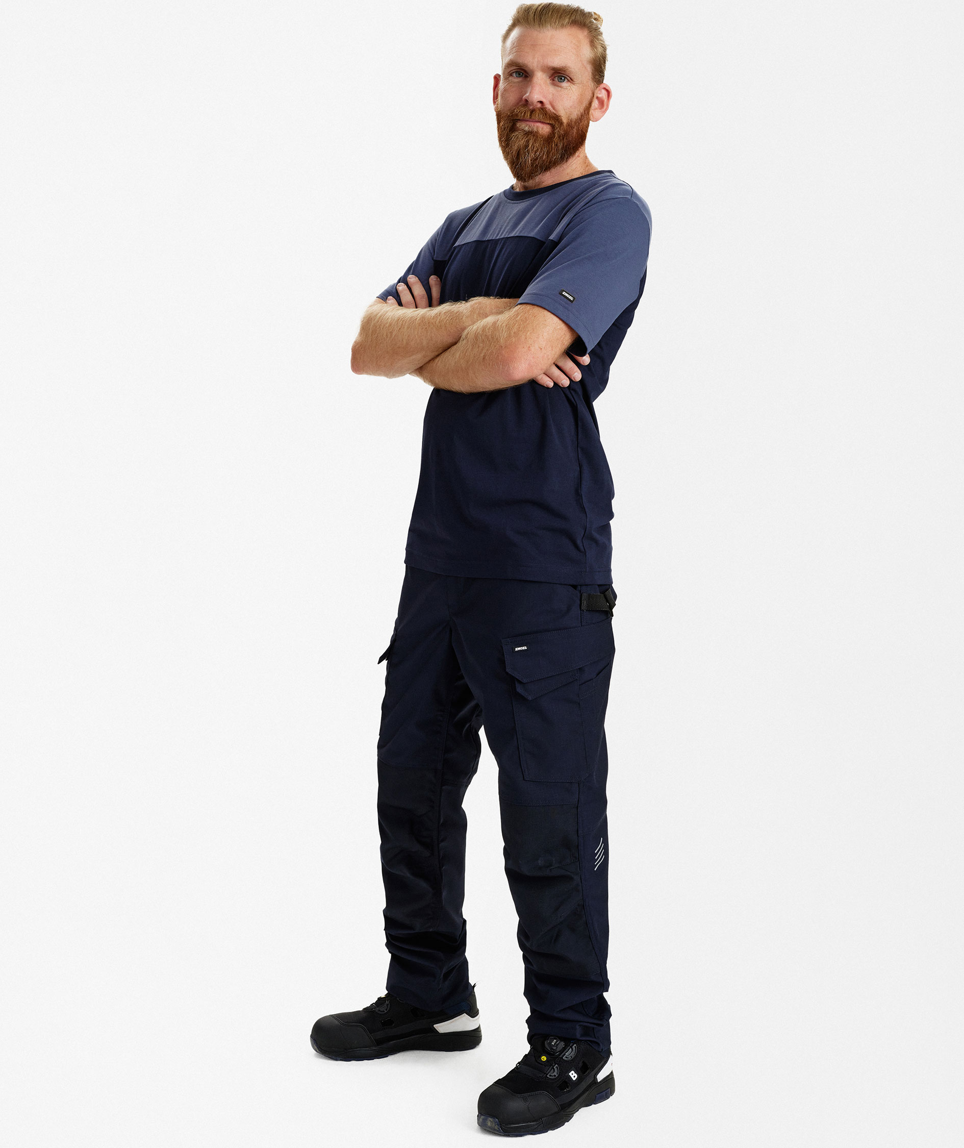 Engel Entire T-shirt, Deep Blue/Dark Sea, large image number 2