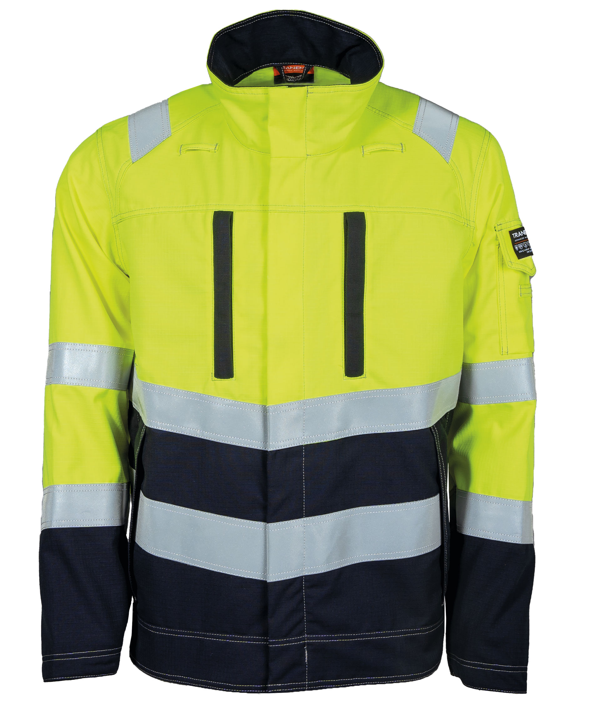 Tranemo Tera TX Jacke, Hi-Vis gelb/marine