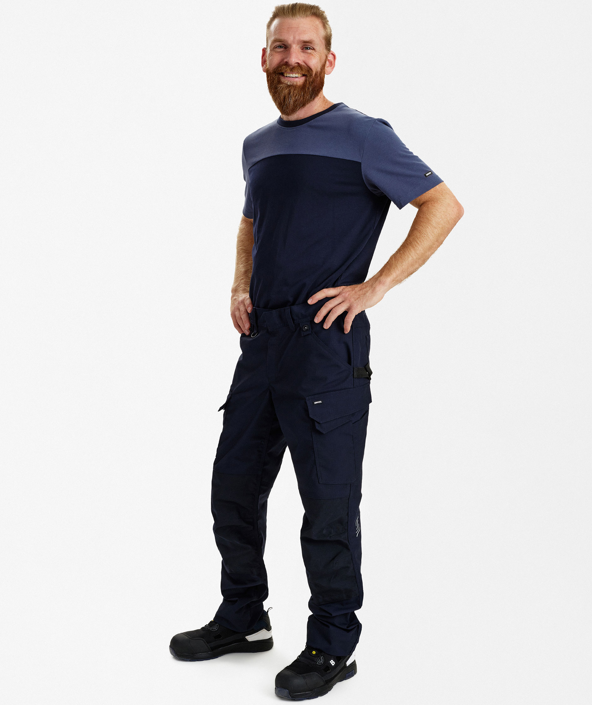 Engel Entire work trousers, Deep Blue, large image number 5