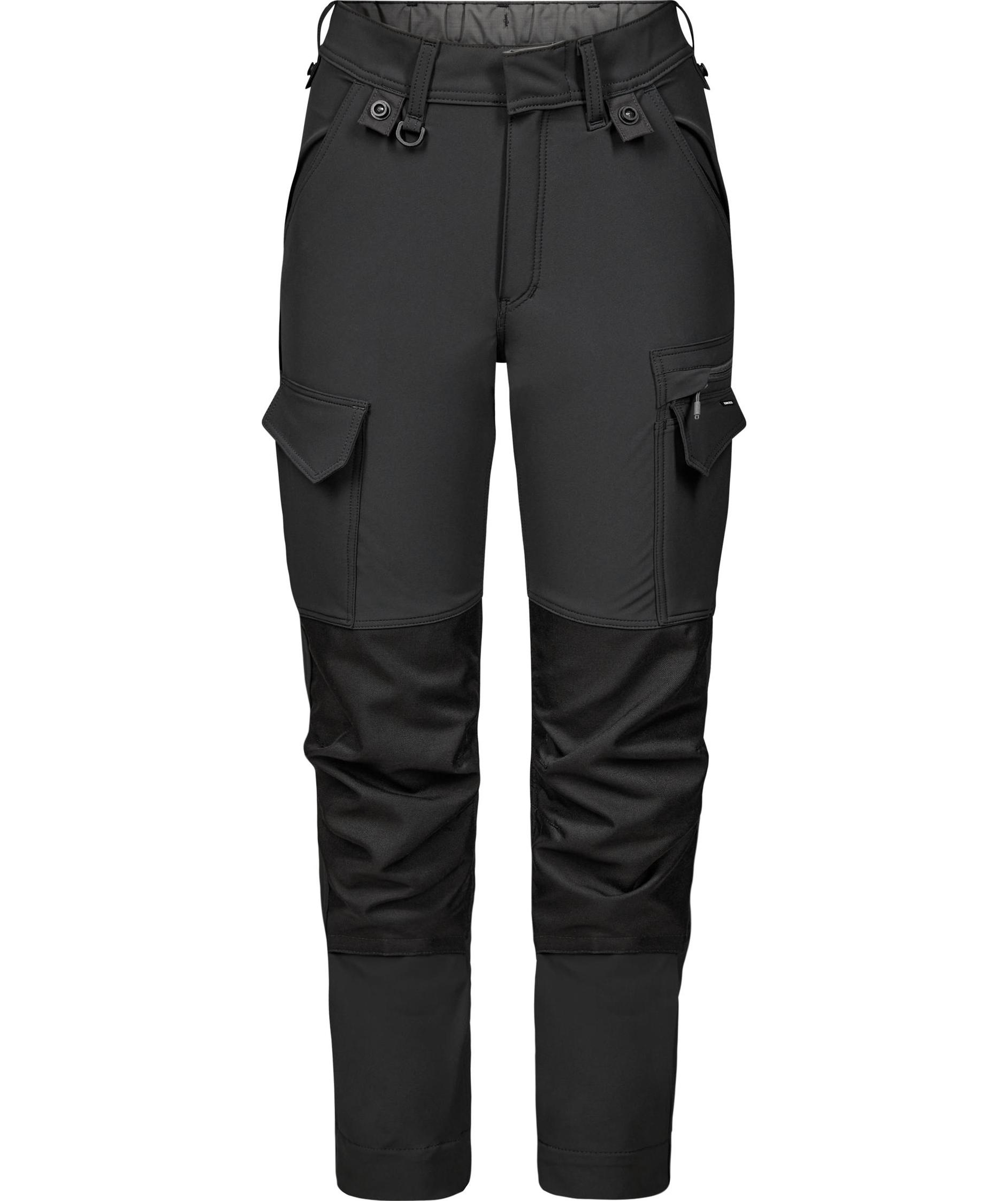 Engel Entire Damen Arbeitshose full stretch, Anthracite Grey/Black, Anthracite Grey/Black, swatch