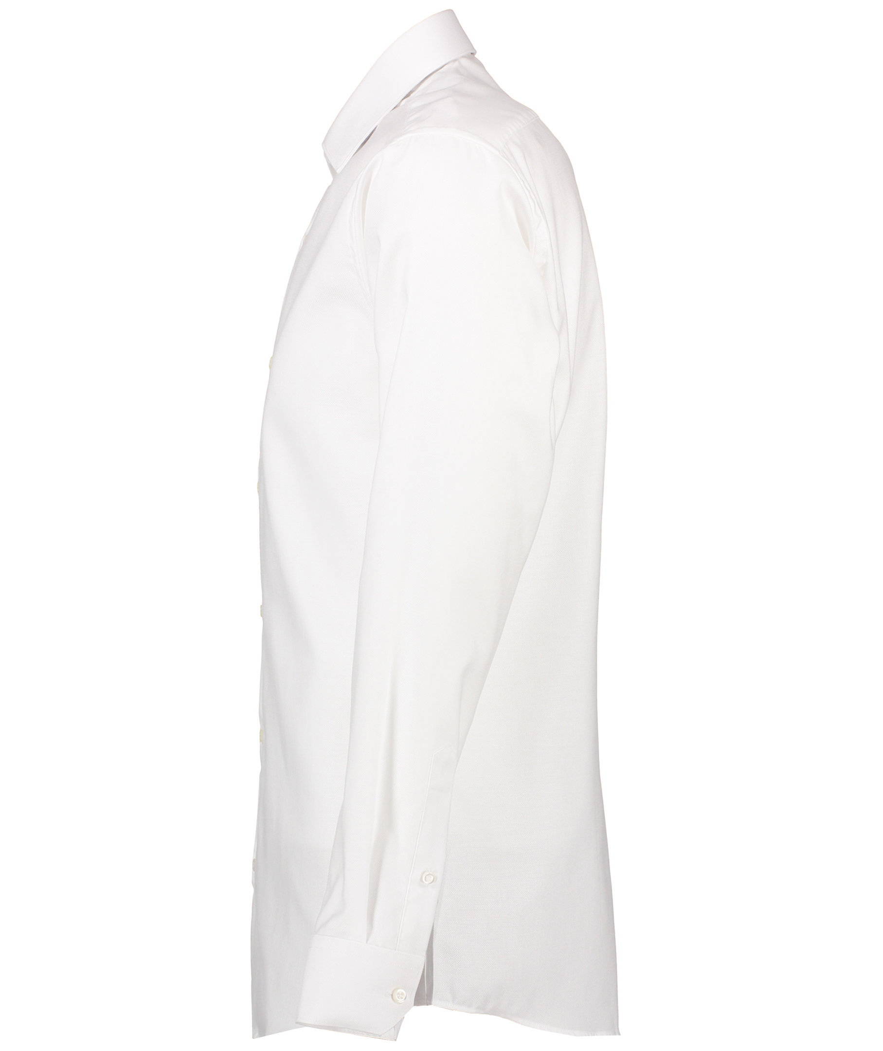 Seven Seas Dobby Royal Oxford Slim fit shirt, White, large image number 3