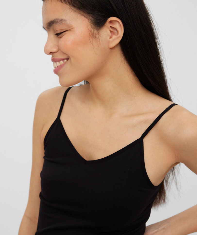 Vero Moda VMJACKIE Seamless Damen Unterhemd