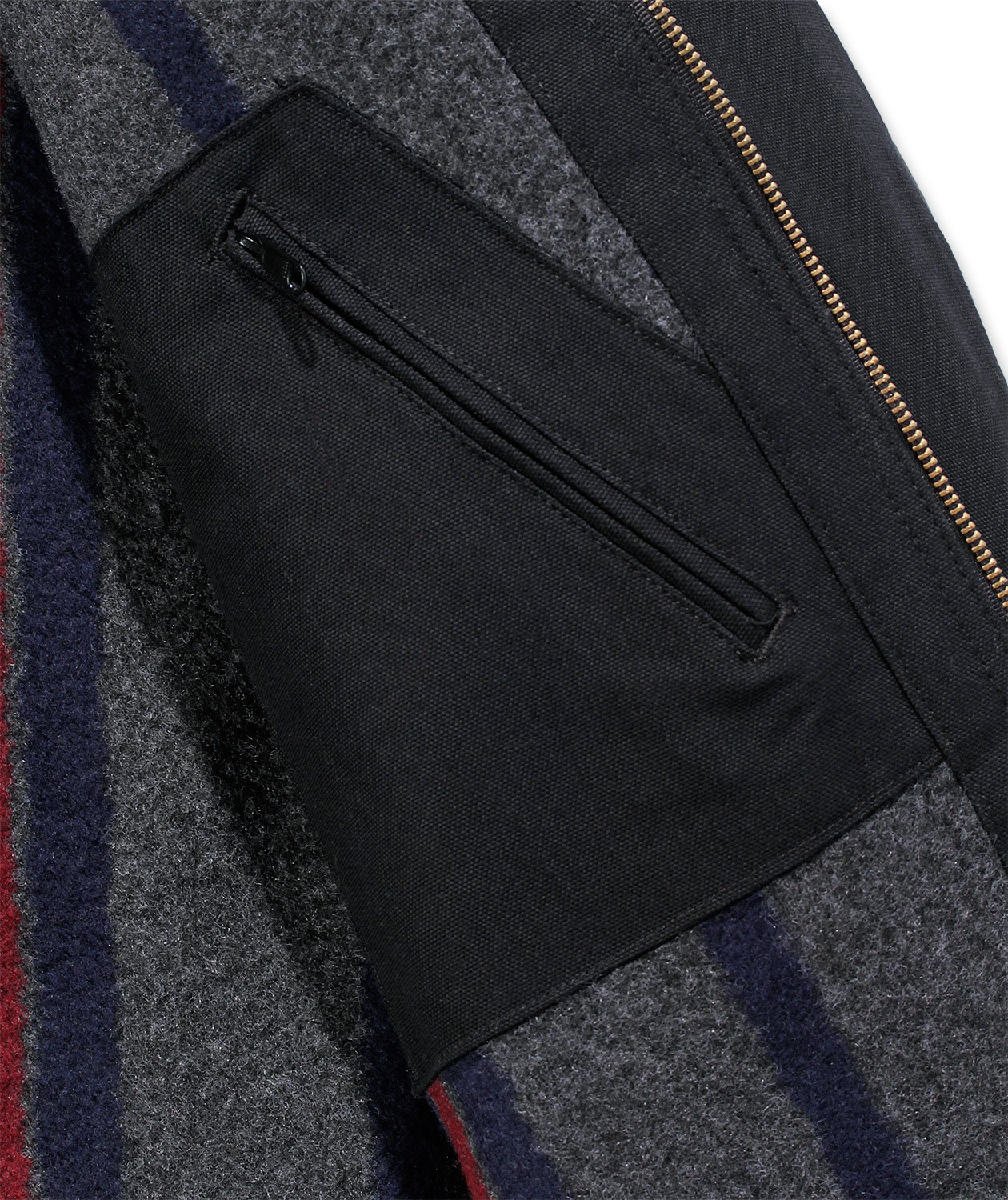 Carhartt Duck Detroit jakke, Sort, large image number 7