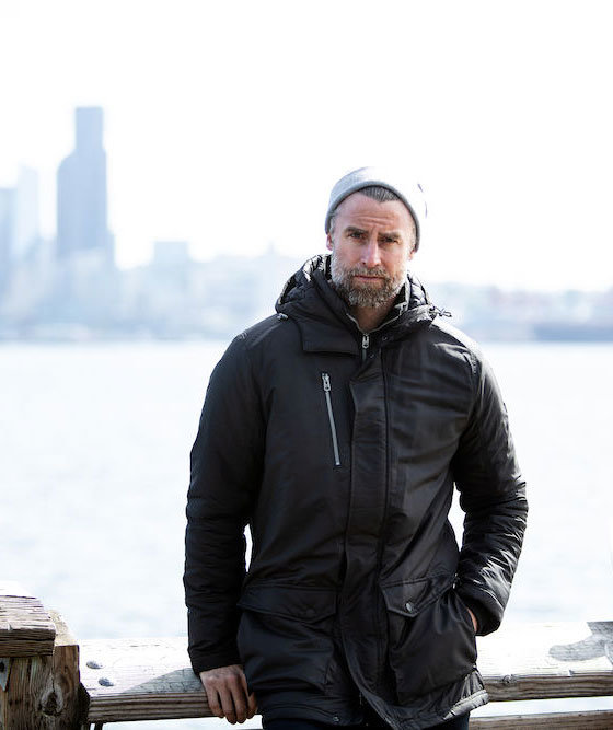 Cutter & Buck Glacier Peak jakke, Black, large image number 4