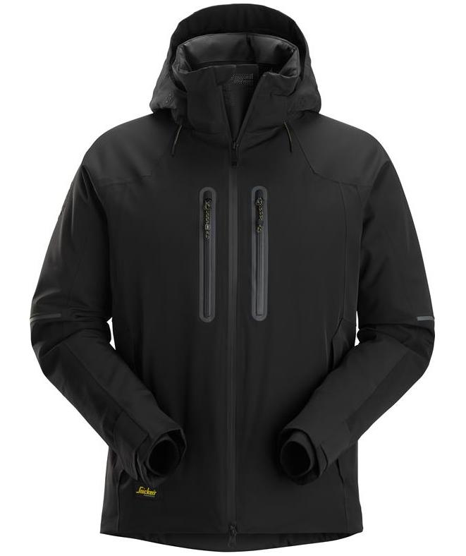 Snickers Flexiwork vinterjakke 1955, Black/Black