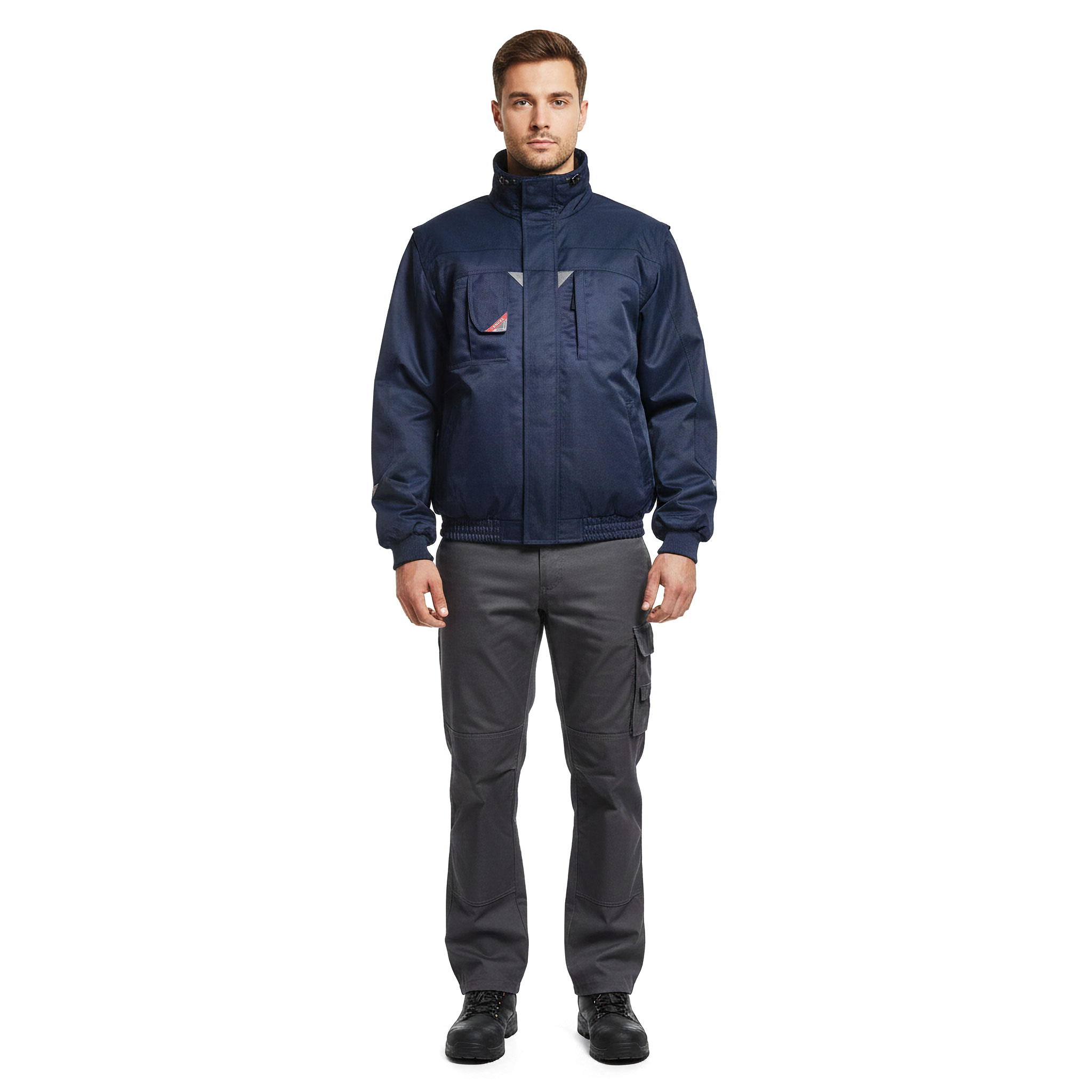 Engel 2-i-1 pilotjacka, Marinbl&aring;