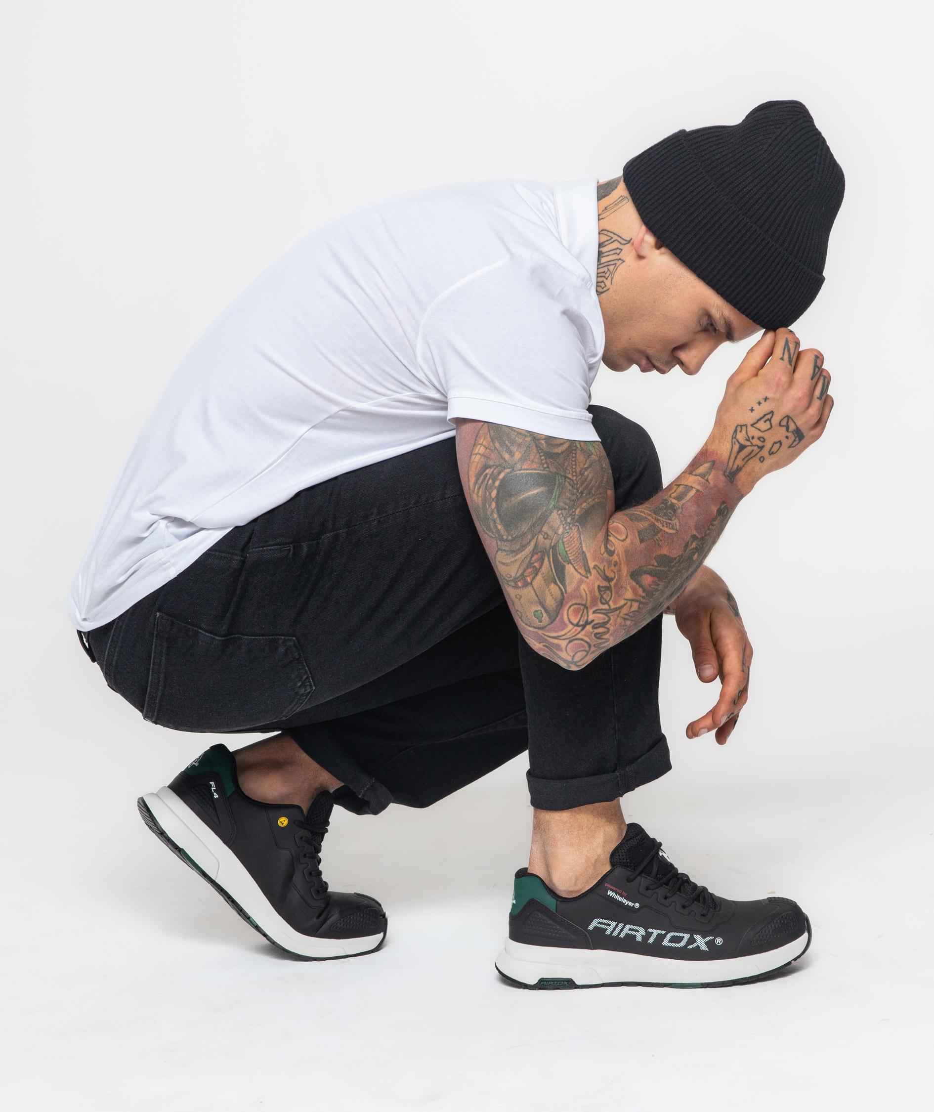 Airtox FL4 skyddsskor S3, Svart, large image number 2