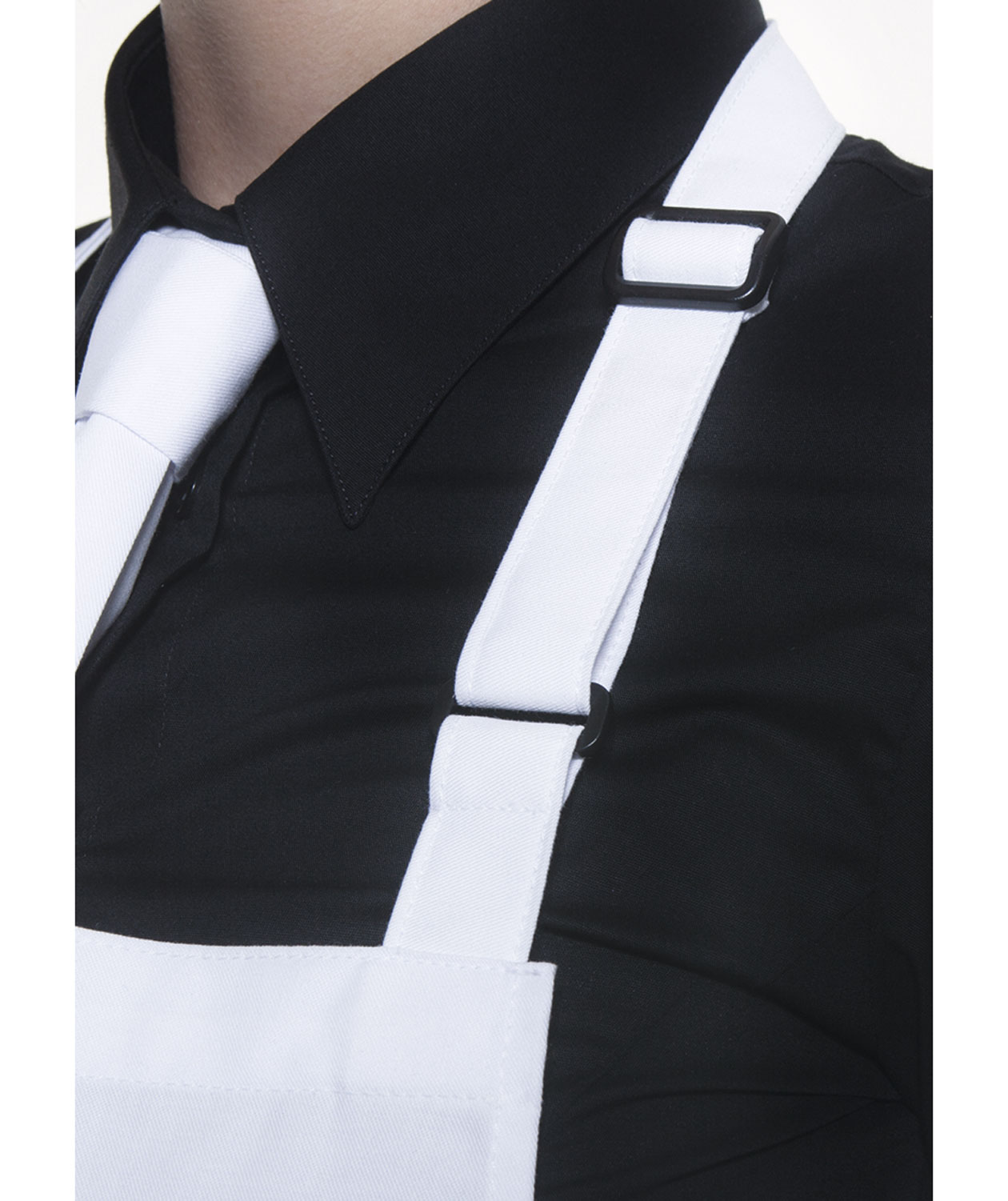 Karlowsky Basic wasserabweisende Latzsch&uuml;rze, Wei&szlig;, Wei&szlig;, large image number 2