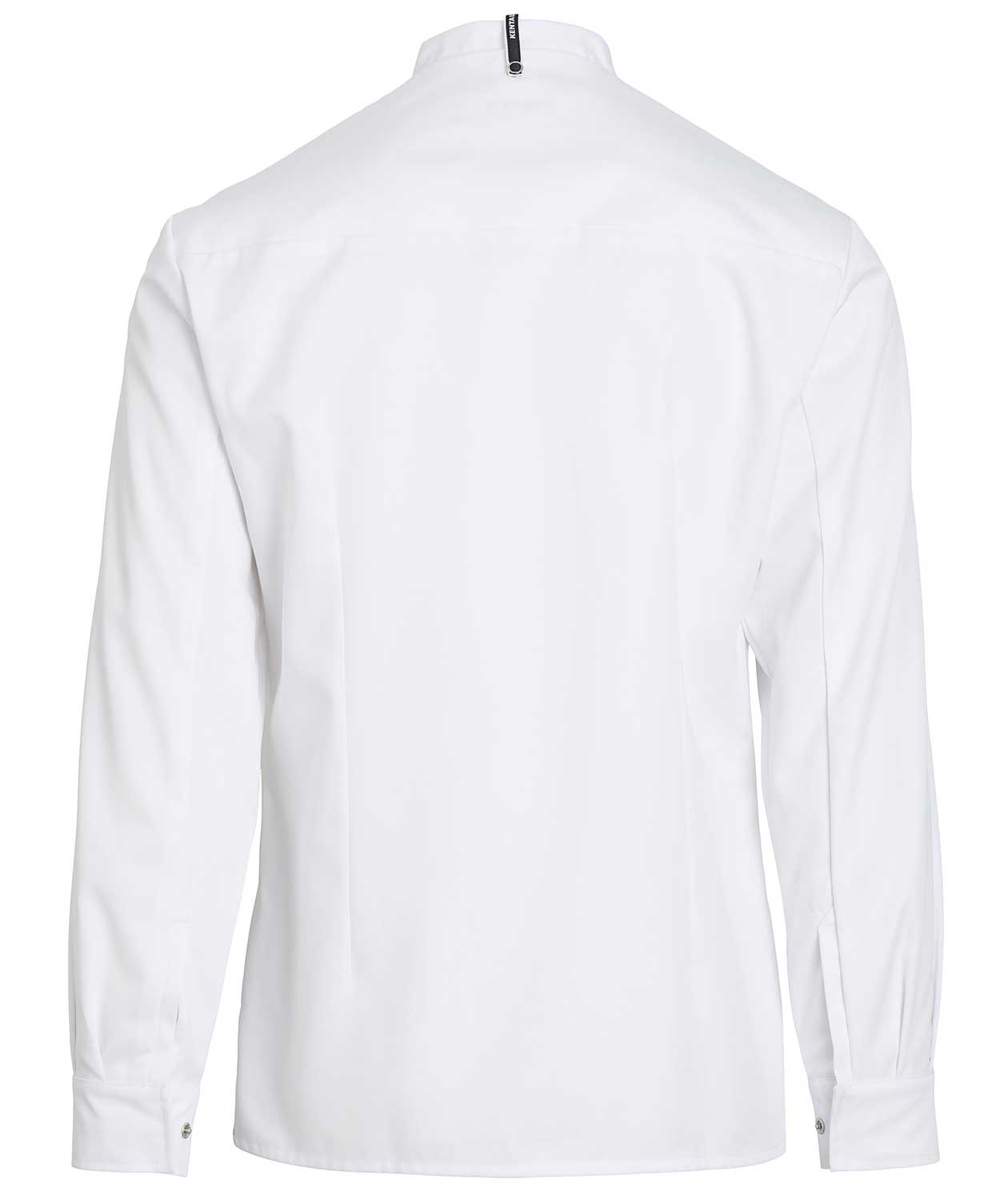 Kentaur modern fit kock-/service skjorta, Vit, large image number 2