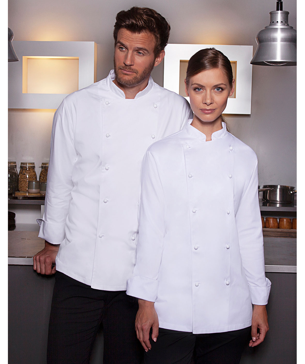 Karlowsky Basic kockjacka, Vit