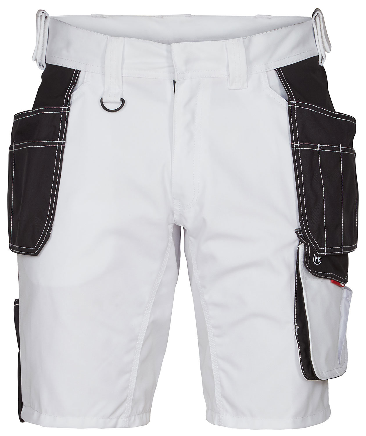 Engel Galaxy h&aring;ndv&aelig;rkershorts, Hvid/Antracitgr&aring;