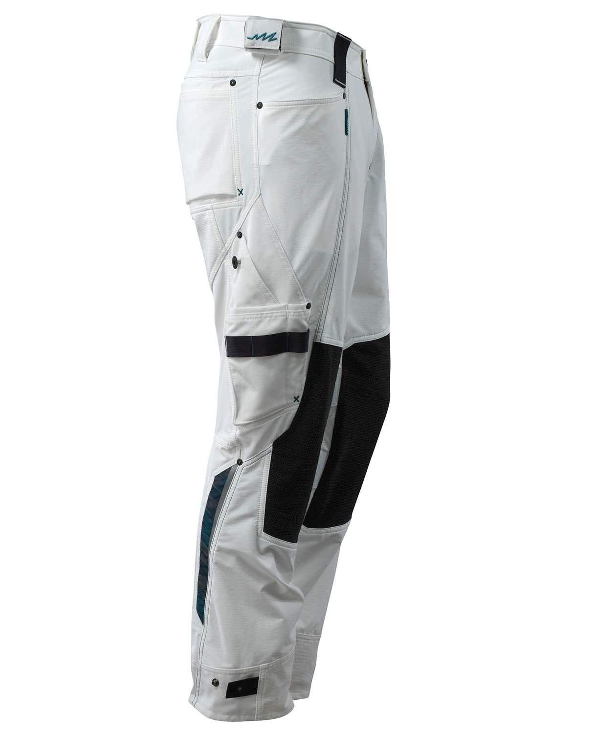 Mascot Advanced work trousers Full stretch, White, large image number 3