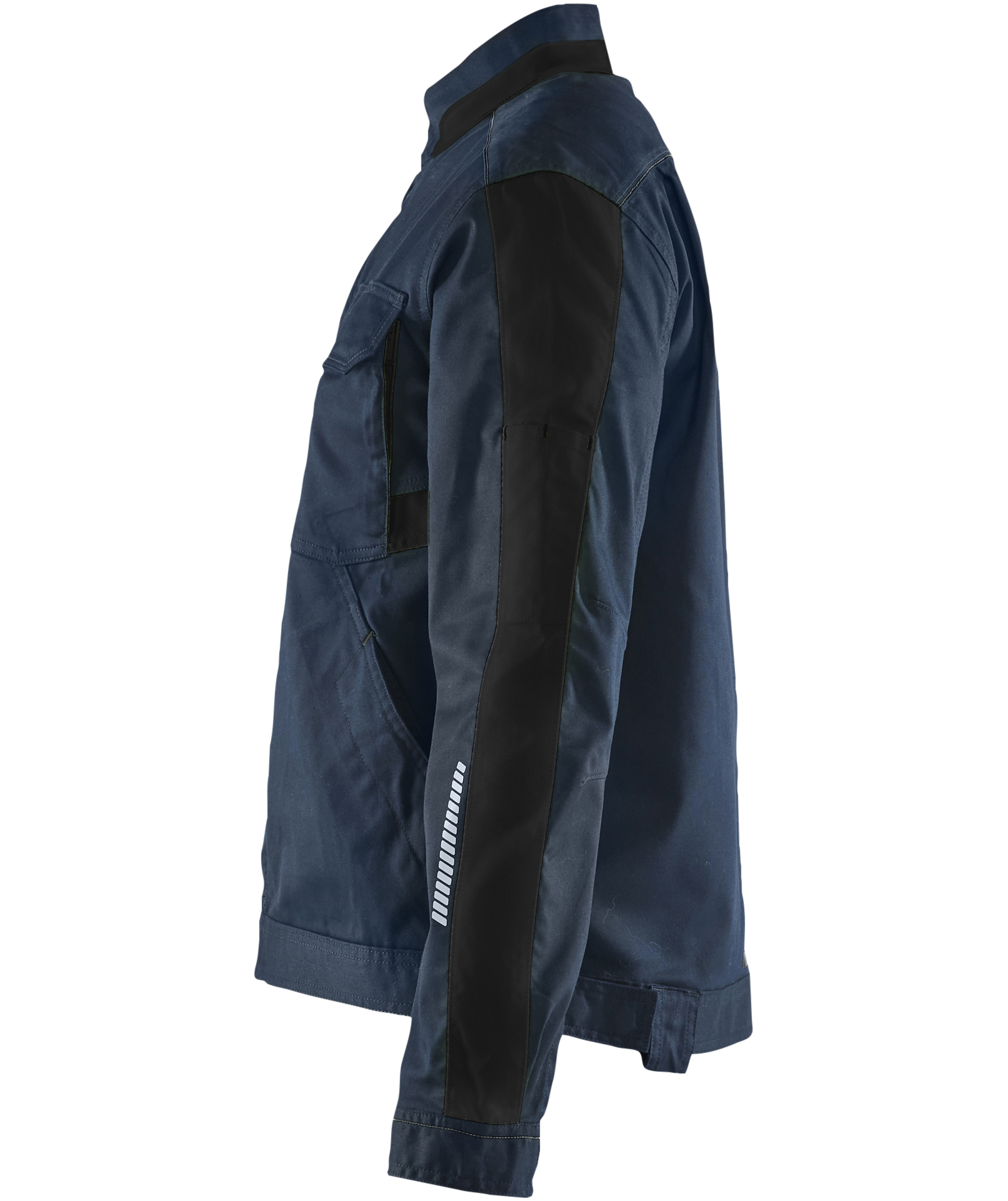 Bl&aring;kl&auml;der arbetsjacka dam, M&ouml;rk Marinbl&aring;/Svart, M&ouml;rk Marinbl&aring;/Svart, large image number 4