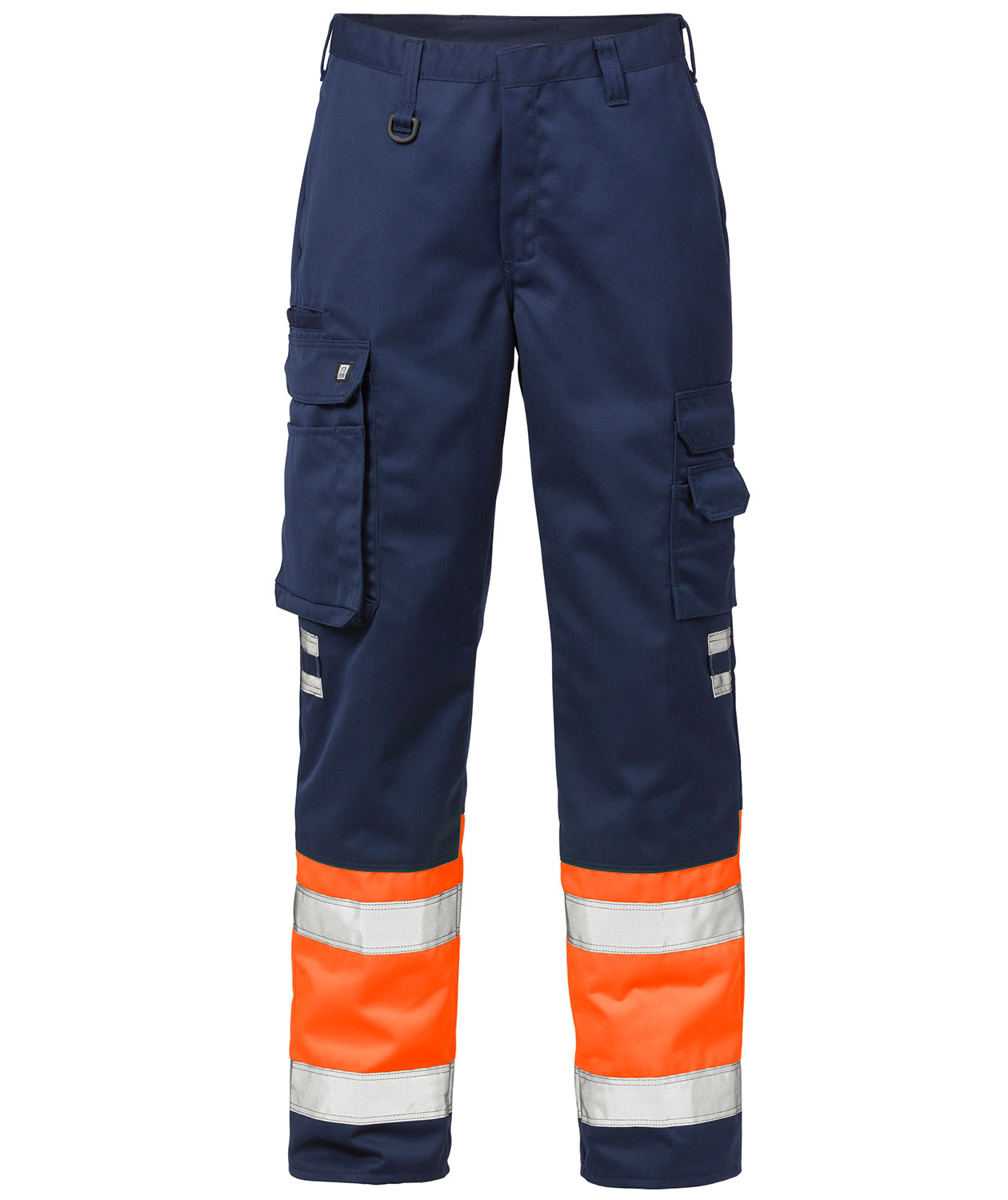 Fristads arbetsbyxa 213, Orange/Marinbl&aring;