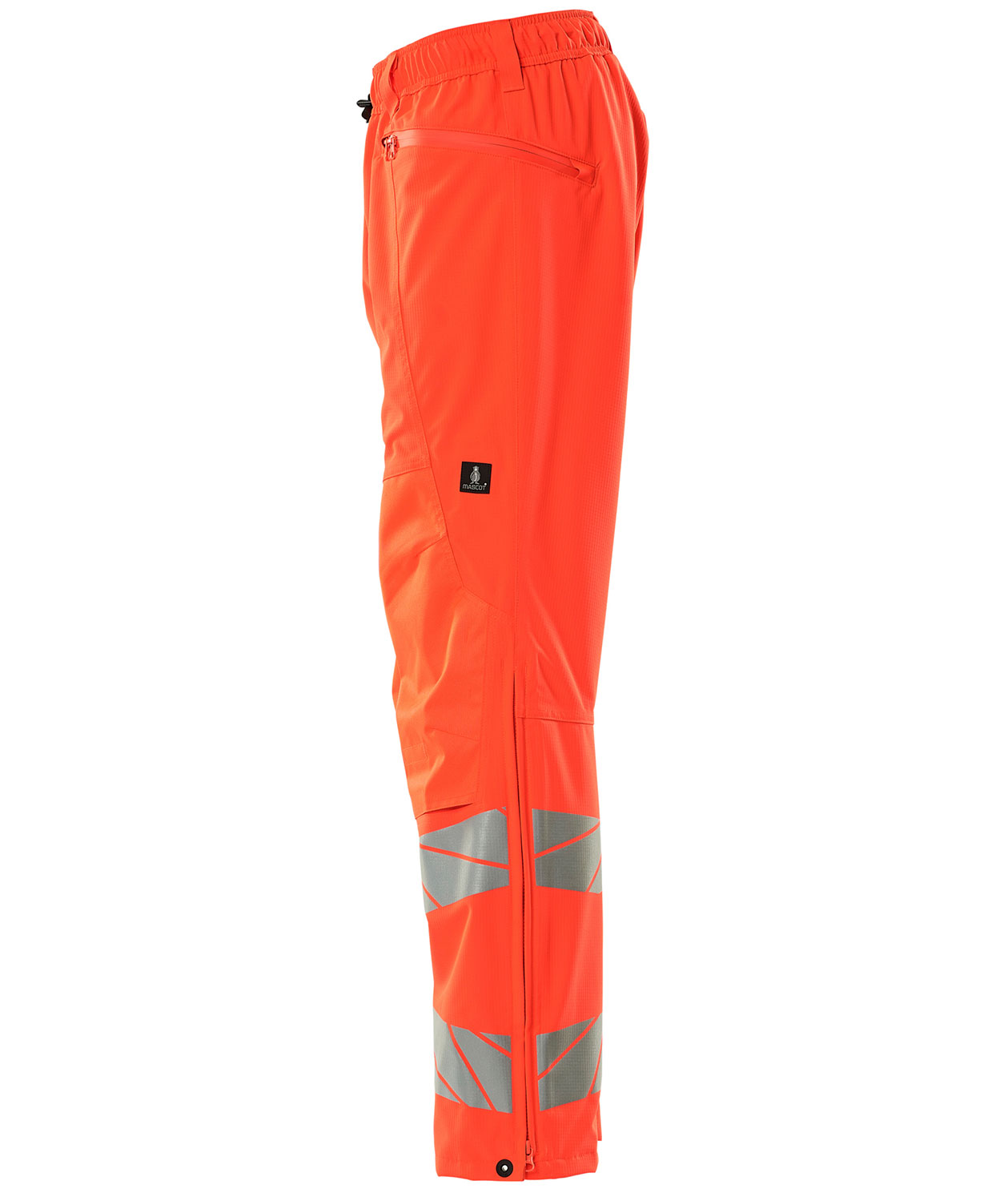 Mascot Accelerate Safe overtrekksbukse, Hi-Vis R&oslash;d, large image number 2