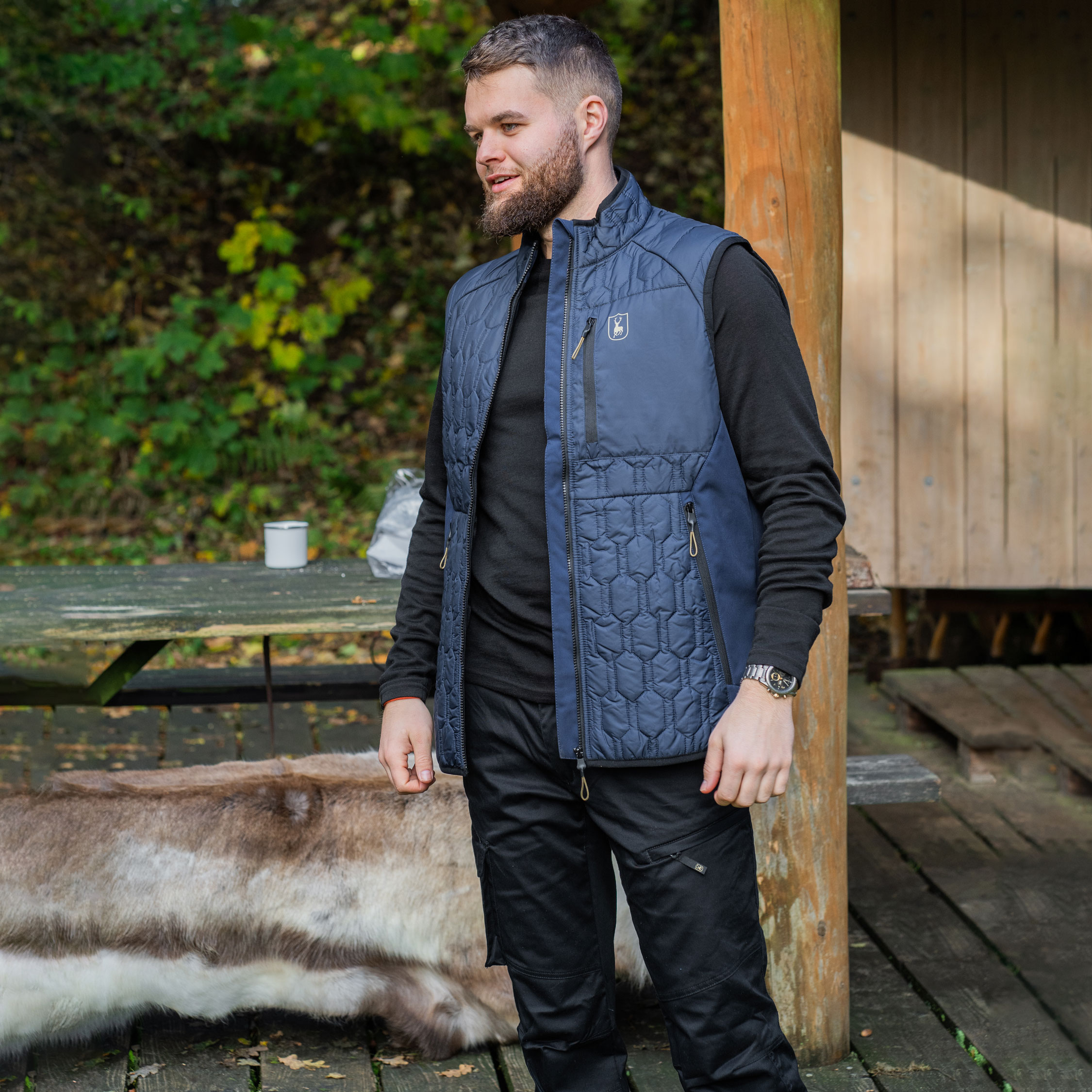 Deerhunter Traveler bukser, Black, large image number 2