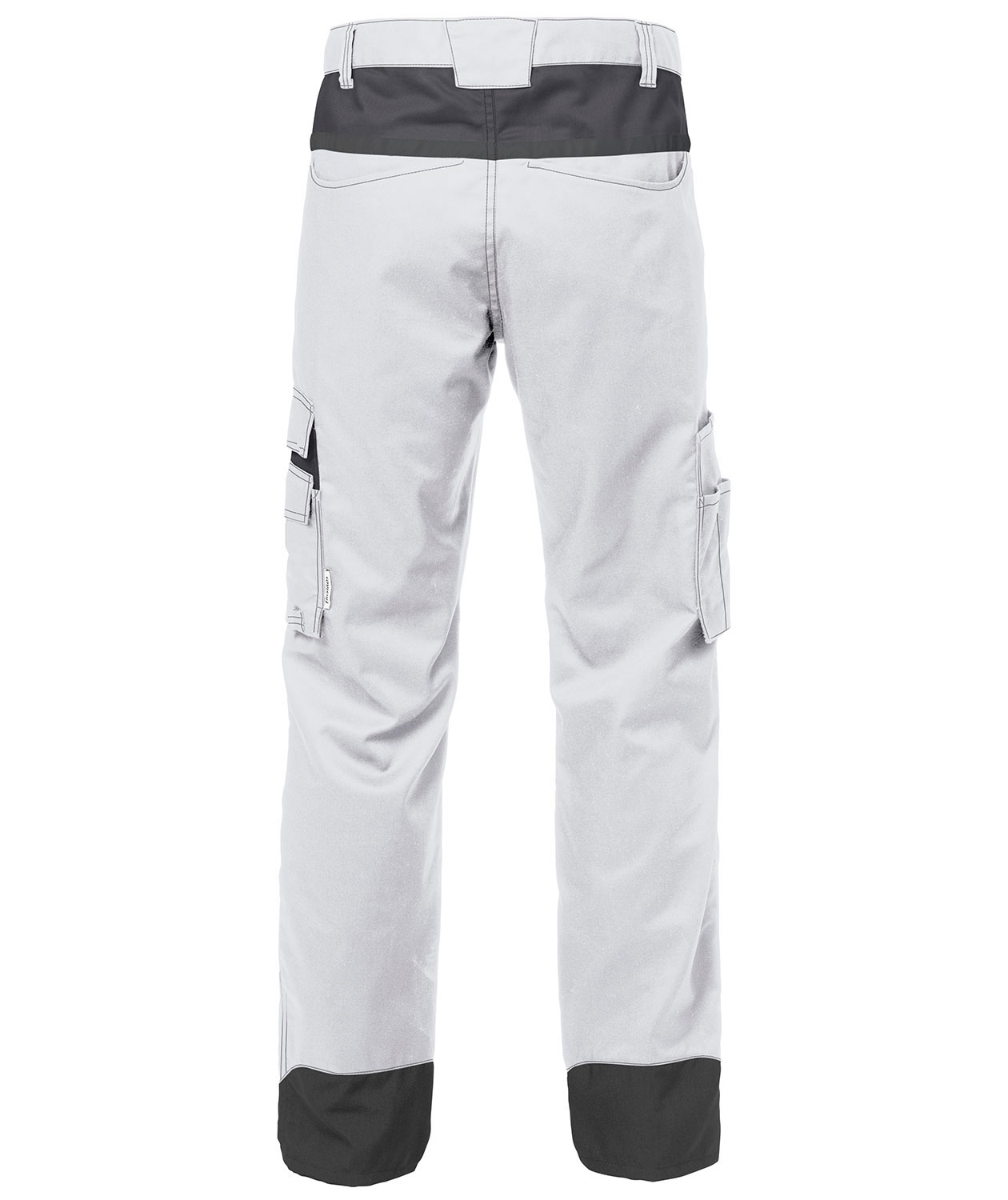 Fristads servicebukse 2552, Hvit/Gr&aring;