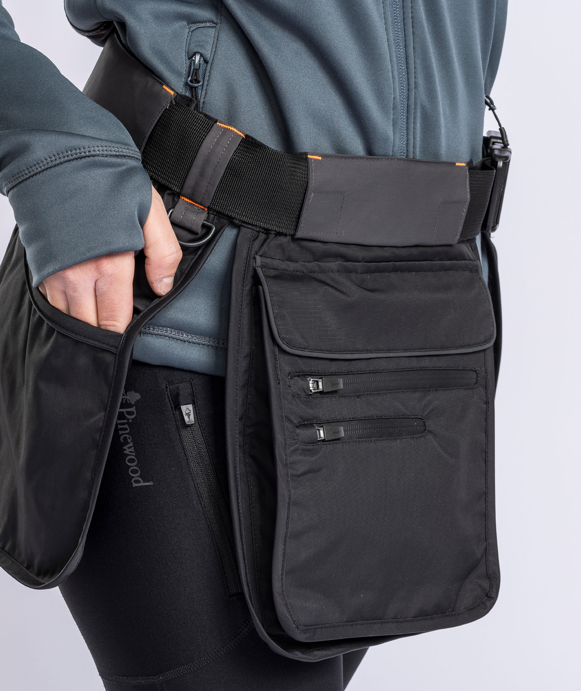 Pinewood Dog Sports Utility b&aelig;lte, Black/Dark Anthracite, large image number 4