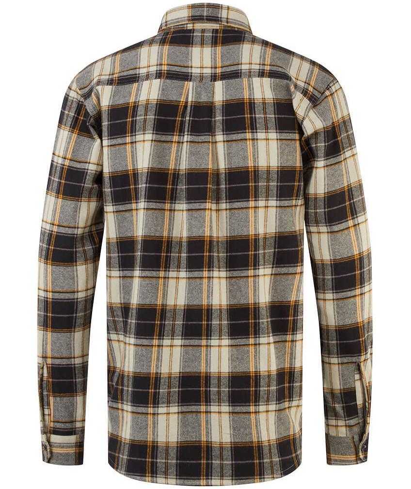 Portwest KA3 flannel shirt, Black