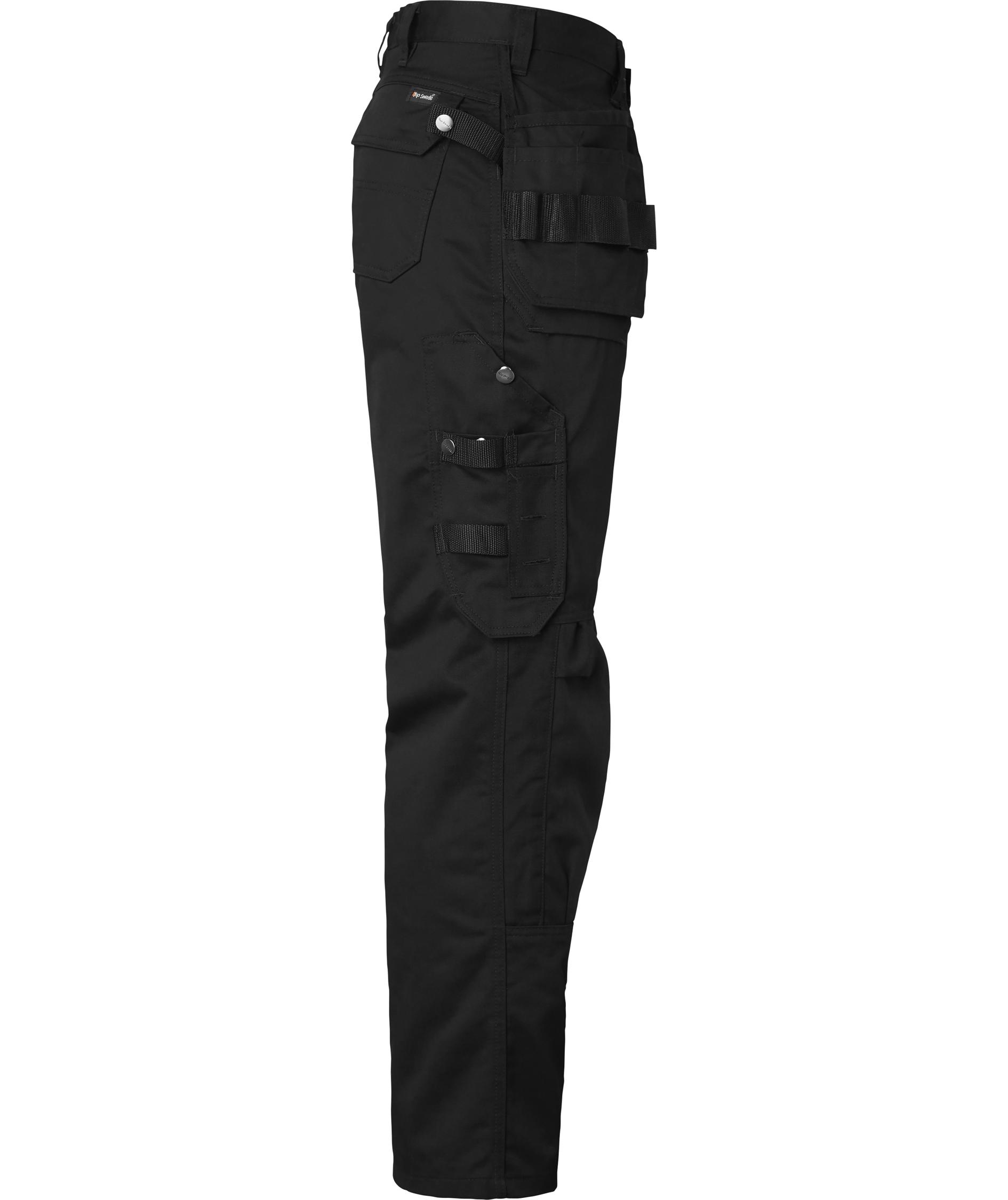 Top Swede hantverksbyxa 193, Svart, large image number 2