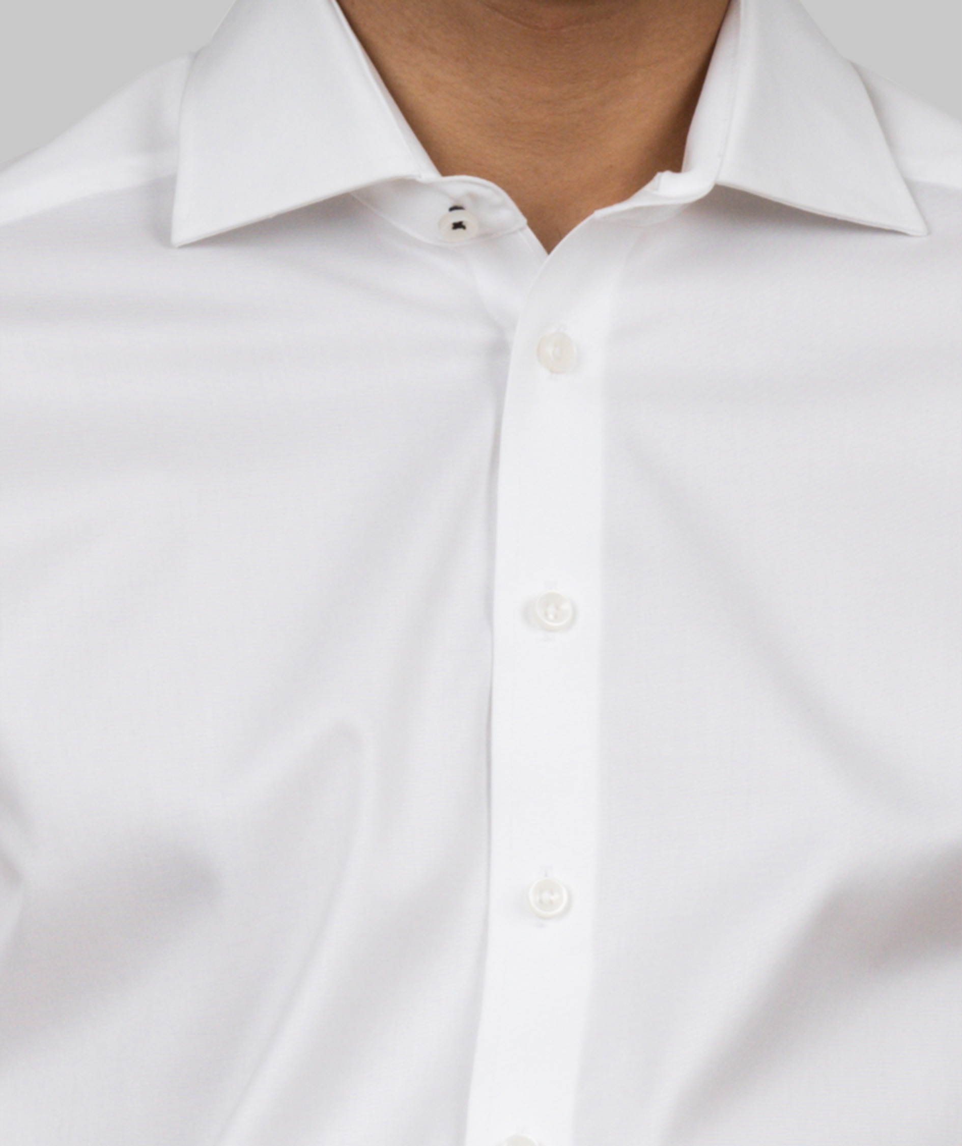 J. Harvest & Frost Black Bow 60 slim fit skjorta, Vit, large image number 7