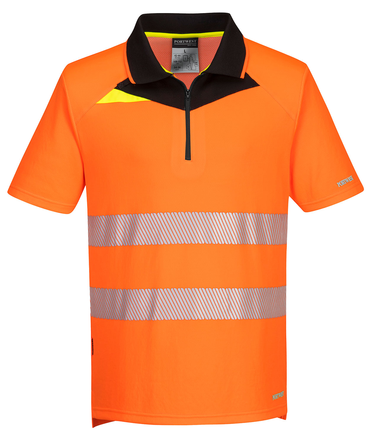 Portwest DX4 pik&eacute;tr&ouml;ja, Varsel Orange/Svart