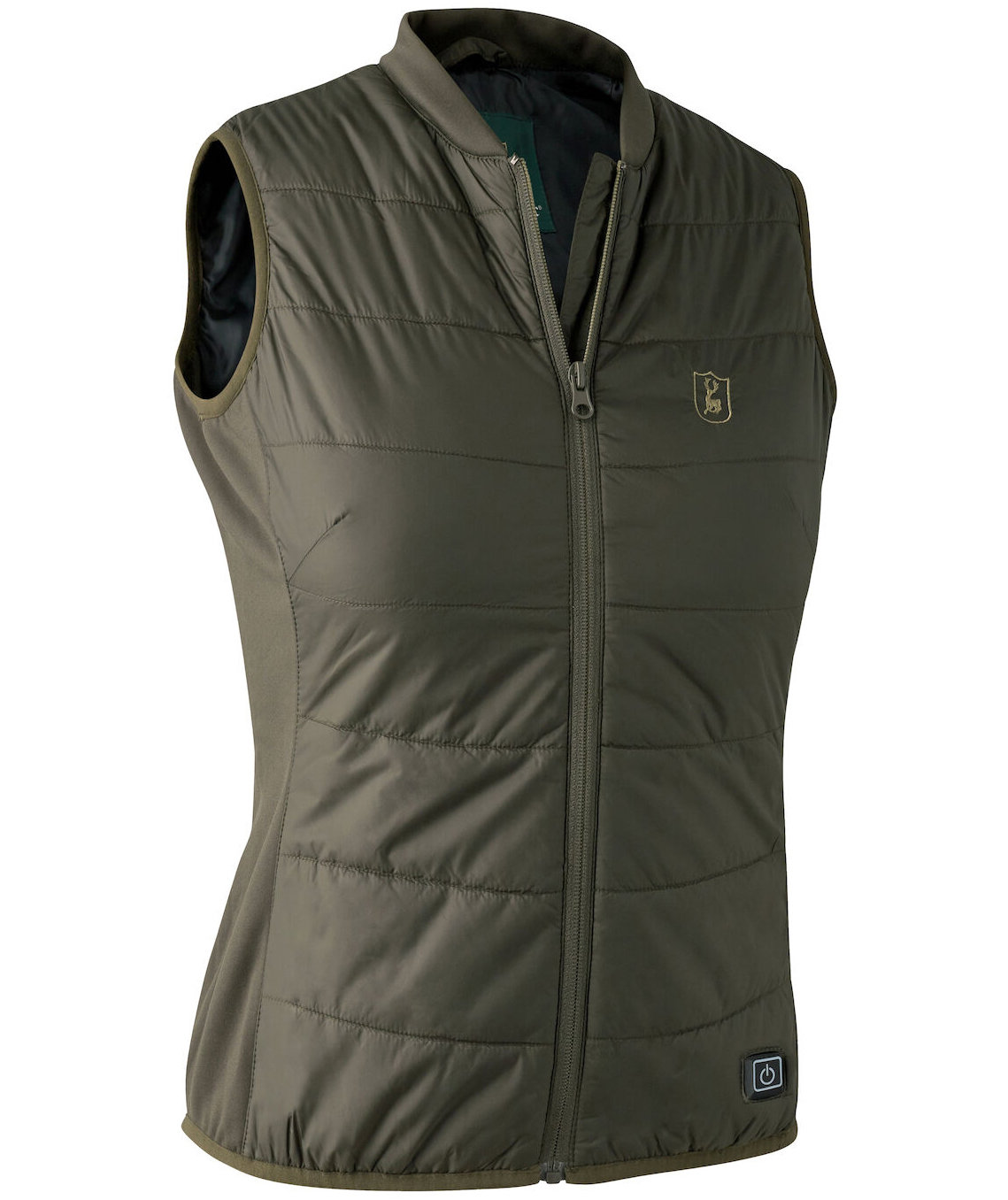 Deerhunter Lady Heat vadderad innerv&auml;st dam, Deep Green