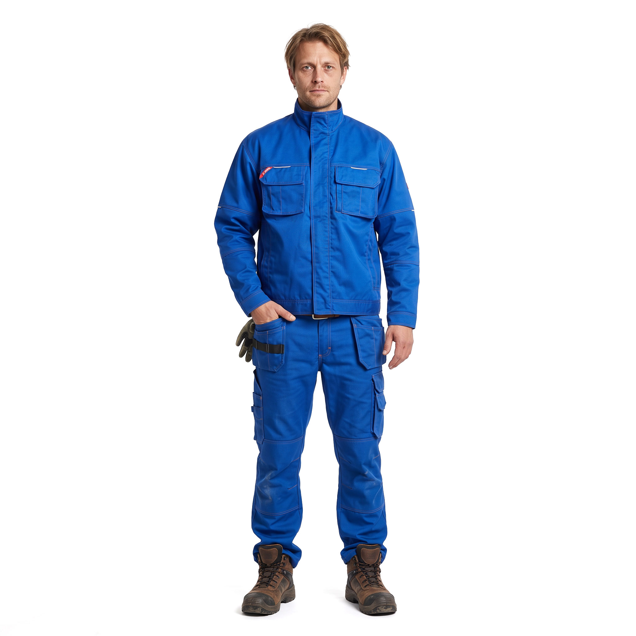Engel Combat work jacket, Azure Blue