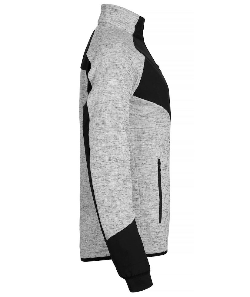 Clique Haines fleecejacka dam, Ash, large image number 3