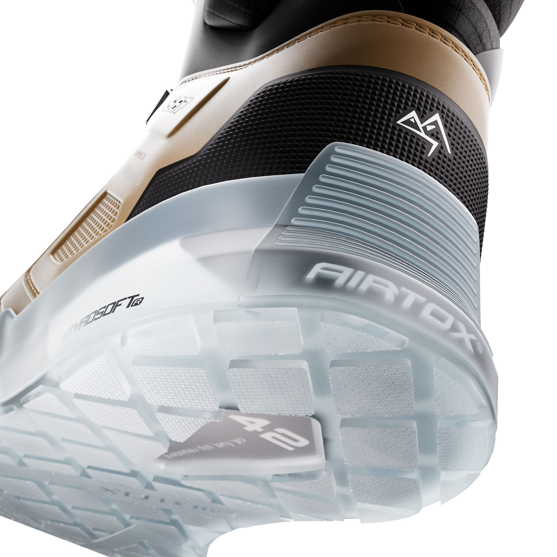 Airtox RS67 safety boots S7S, Desert haze/raven-black